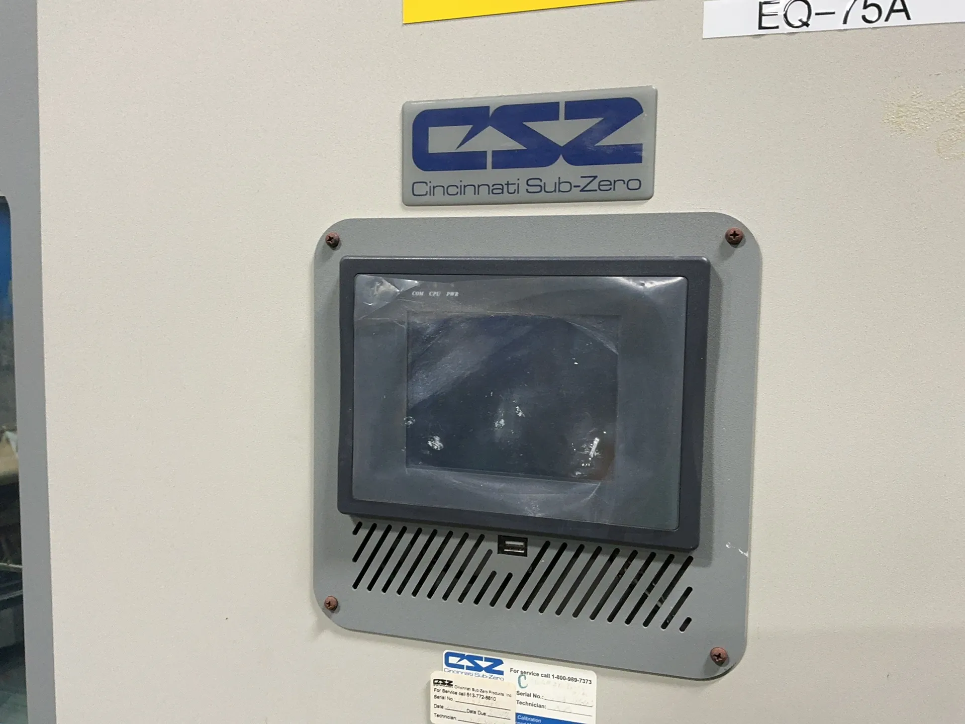 38" x 34" x 38" chamber, CSZ #ZP-32-1.5H/AC, environmental test chamber, R-404A, 34 A (2 available) - Image 3