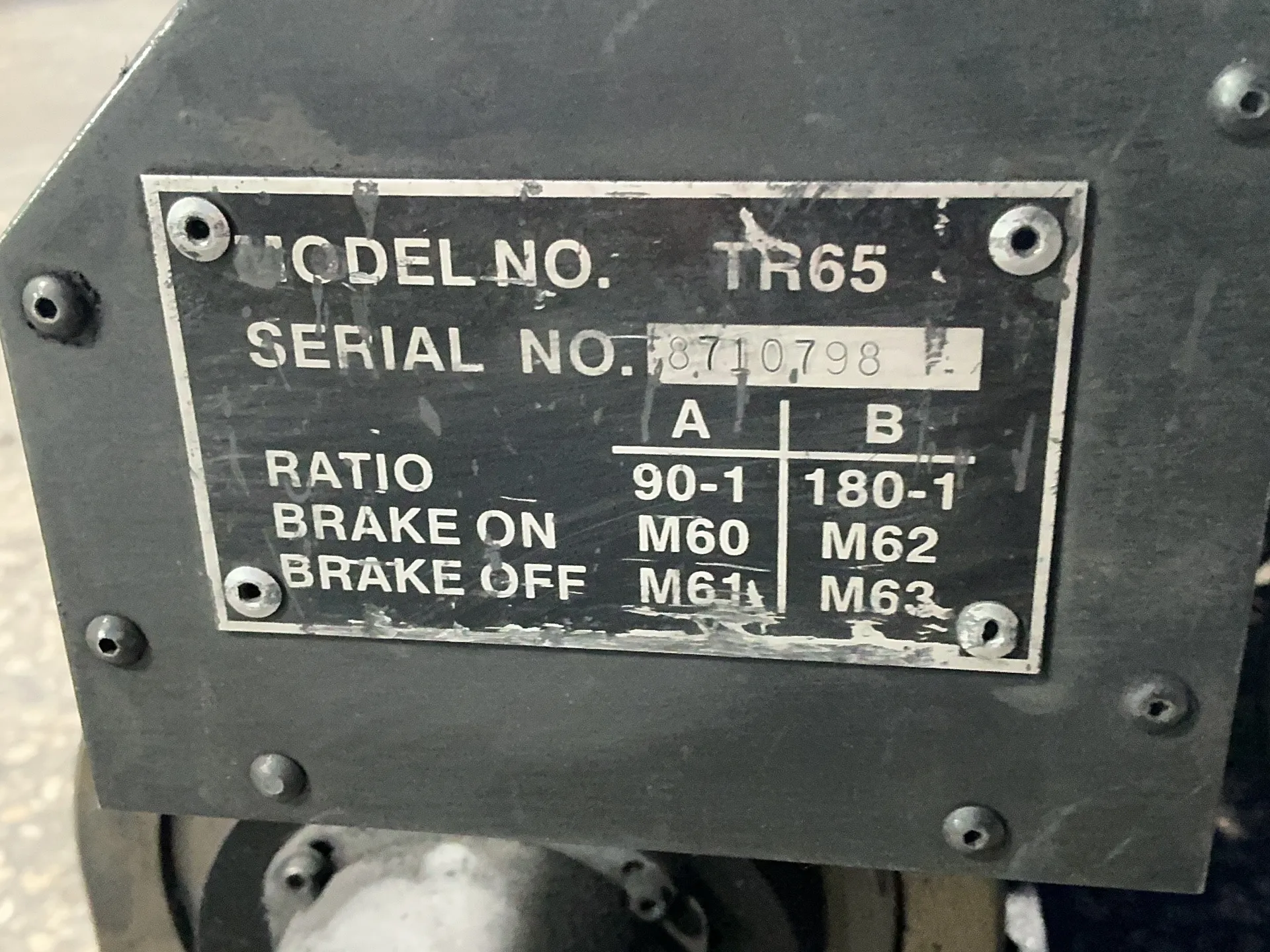 6" Fadal #TR65, rotary table - Image 5
