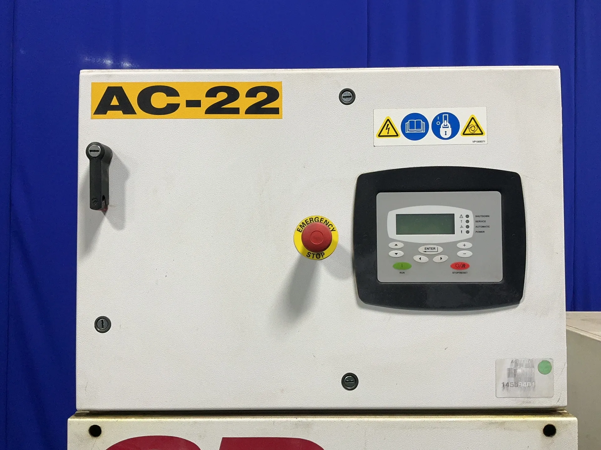 75 SCFM, 232 PSI, Gardner Denver #APEXVS7-11A, air compressor, 15 HP, 208 gallon tank, 3510 RPM, 2014 - Image 5