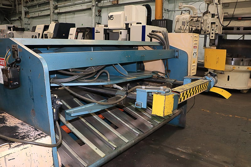 1/4" x 6' Amada #M-2060, Mechanical Shear, 60 SPM, front operated power back gauge, squaring arm, dual front - Image 2