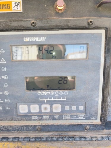320 KW Caterpillar #XQ350, mobile diesel generator set, 400 kVA, 3406 engine, 387 HP, 120/240/480 Volts - Image 3