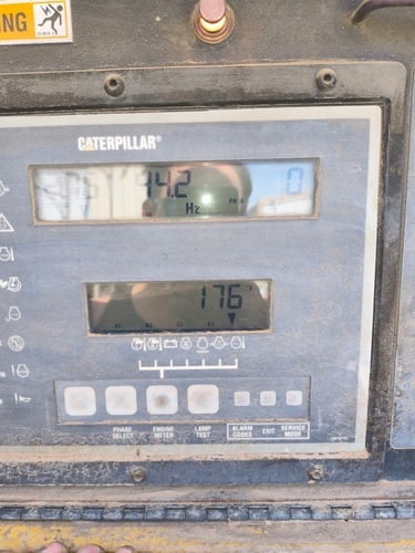 320 KW Caterpillar #XQ350, mobile diesel generator set, 400 kVA, 3406 engine, 387 HP, 120/240/480 Volts - Image 5
