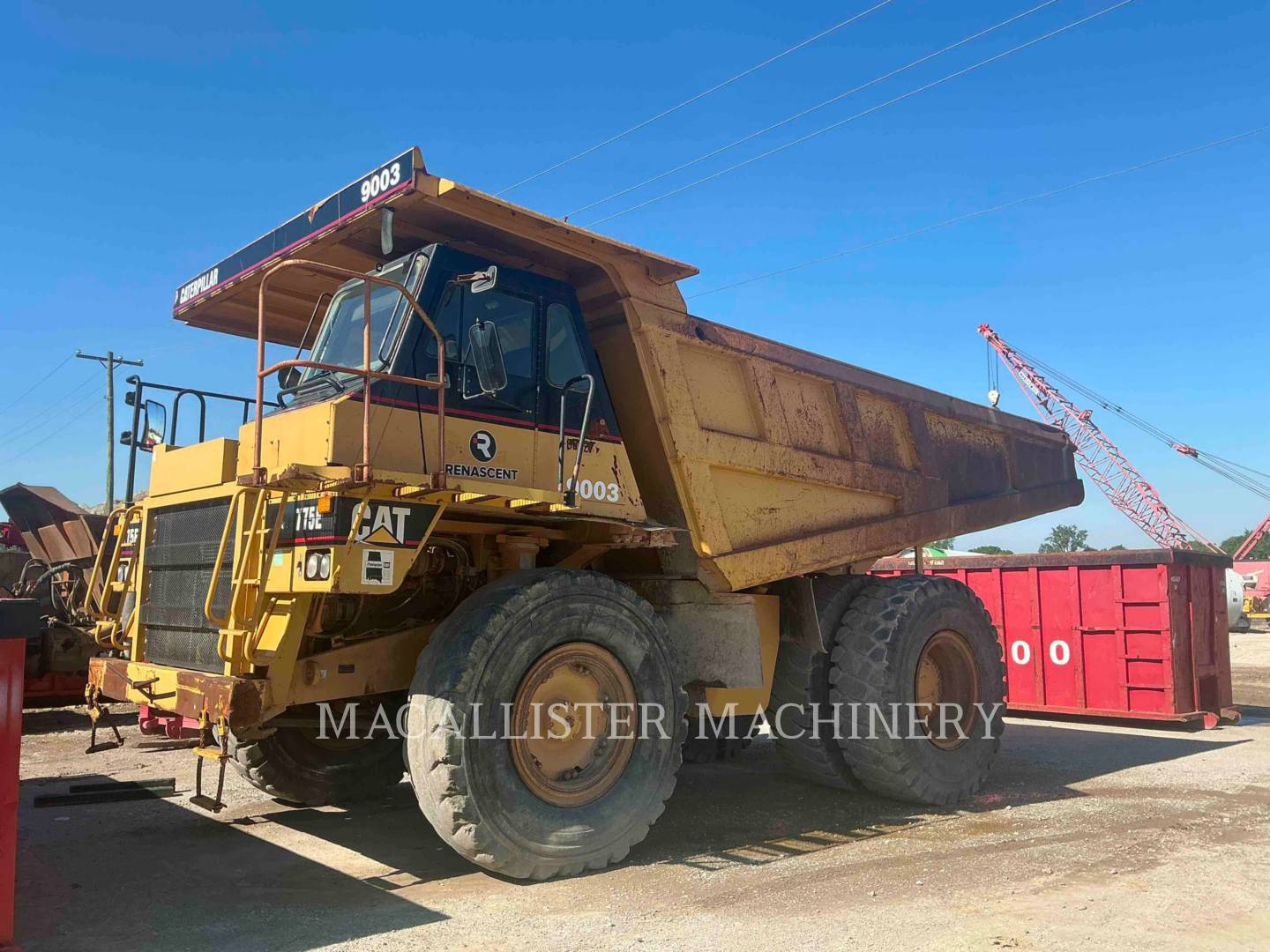 Caterpillar 775E, 45858 hours, S/N: BEC00279, 2003 - Image 2