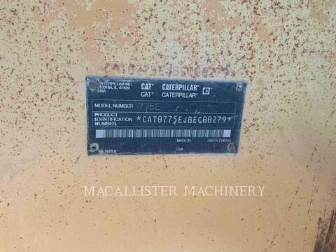 Caterpillar 775E, 45858 hours, S/N: BEC00279, 2003 - Image 6