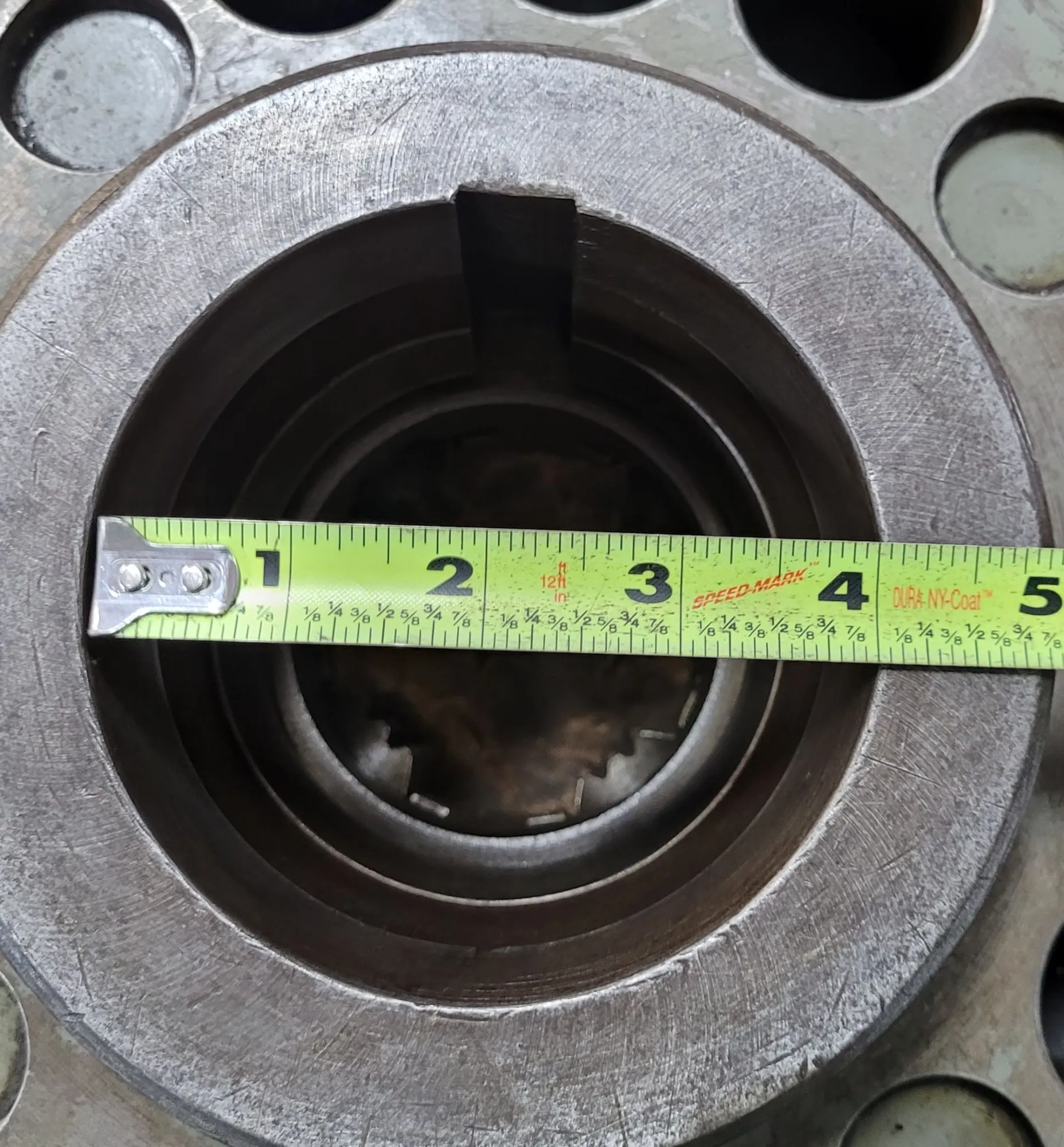 12" Horton #16OCL1/PL522, 4-jaw lathe chuck, L1 mount - Image 10