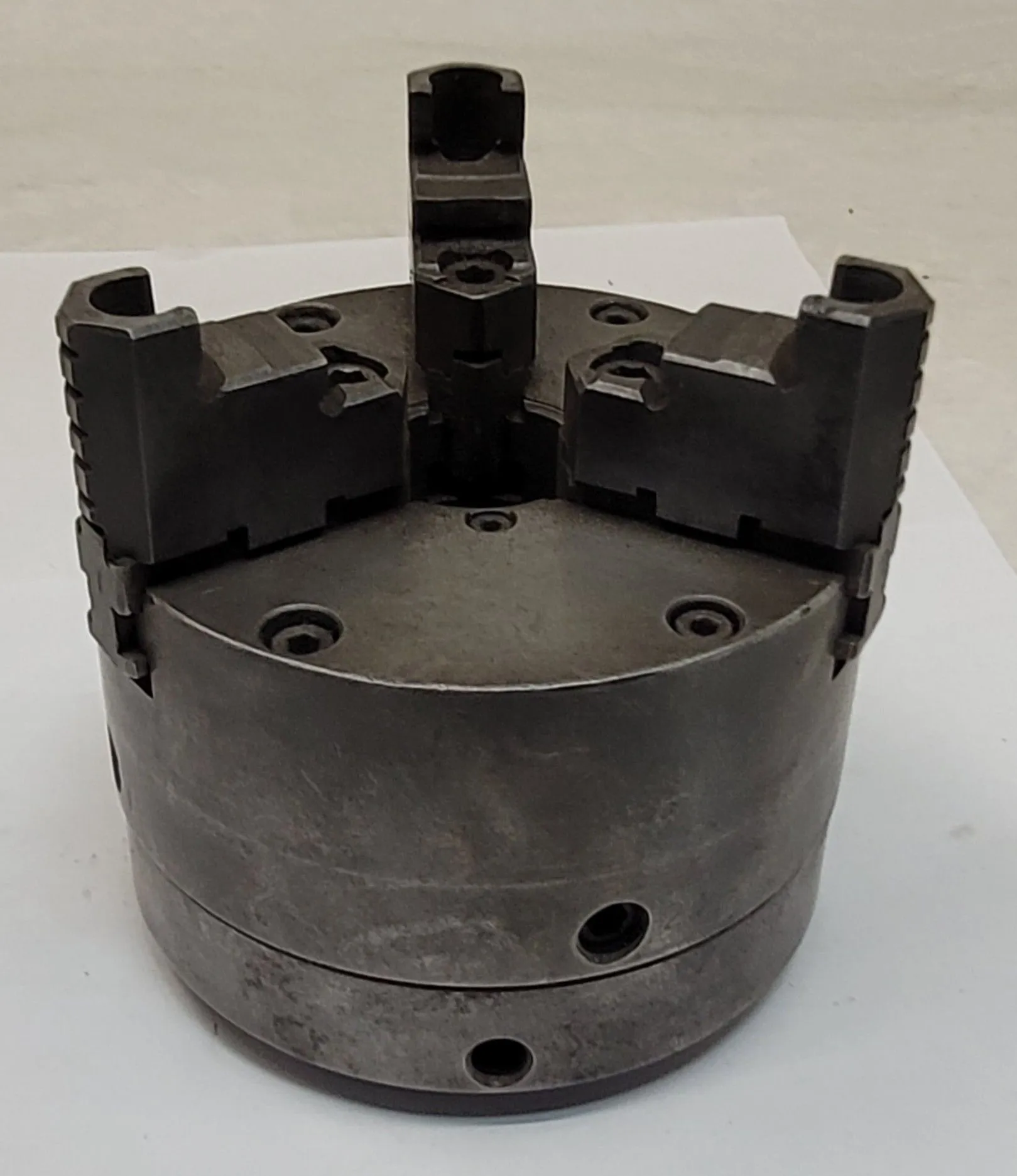 5" Hardinge, 3-jaw lathe chuck - Image 1