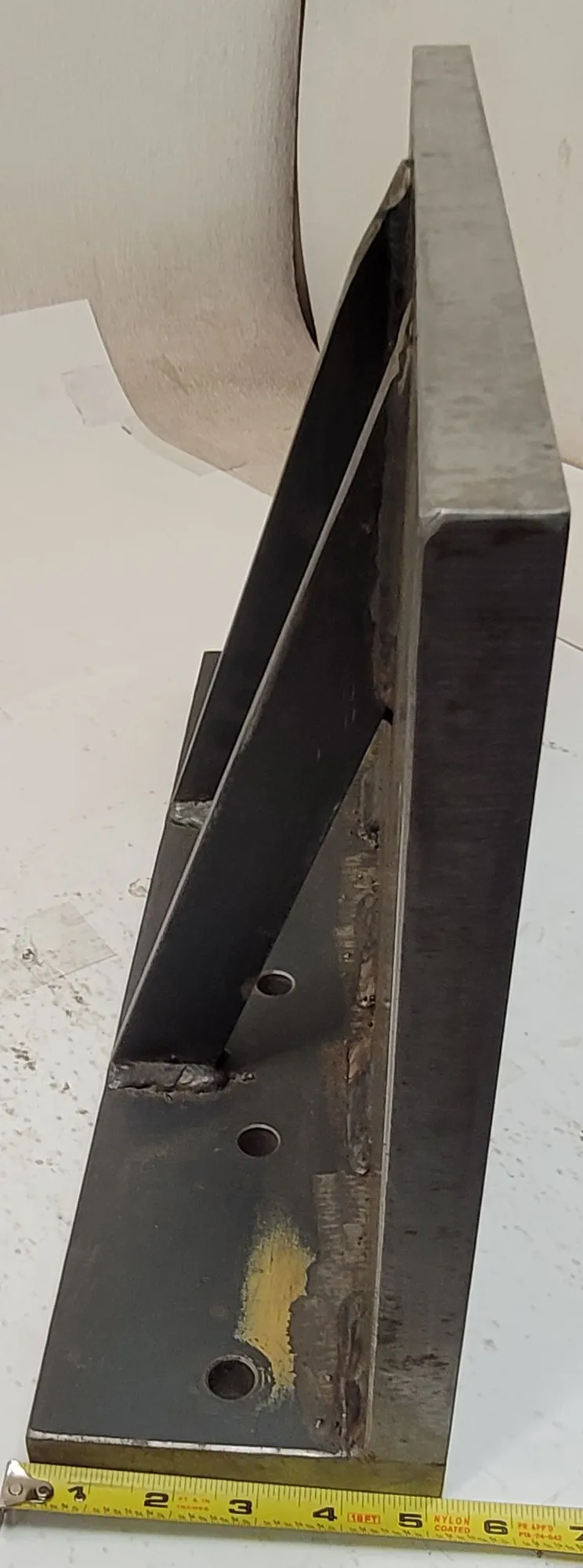 90&deg; angle plate, 20" wide x 12" high x 5" deep base - Image 9