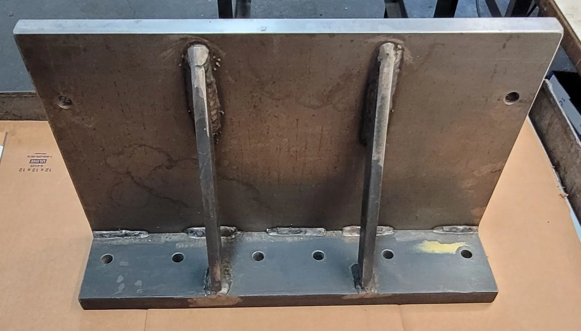 90&deg; angle plate, 20" wide x 12" high x 5" deep base - Image 10