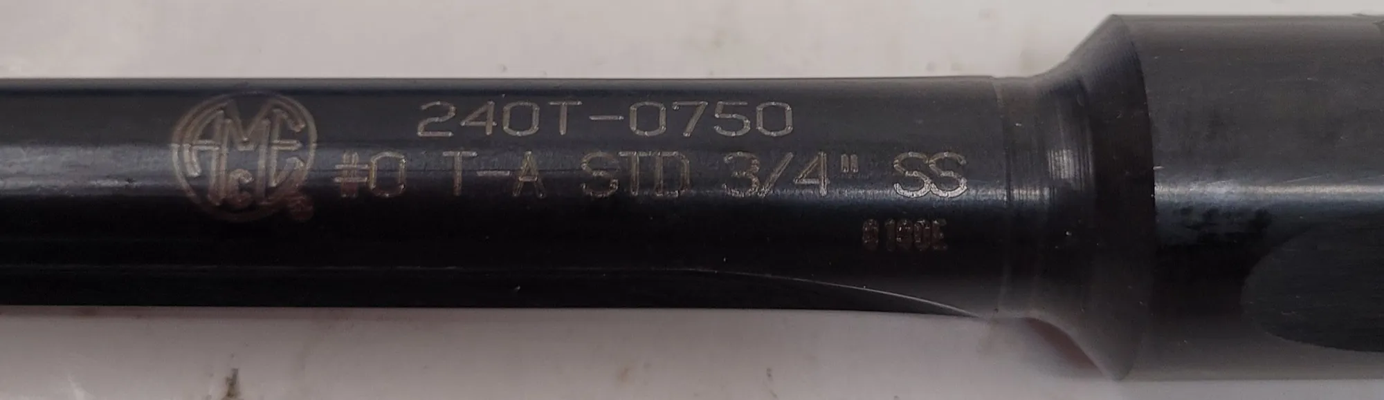 Allied Machine & Engineering #240T-0750N, exchangeable tip spade drill, .586" diameter - Image 10