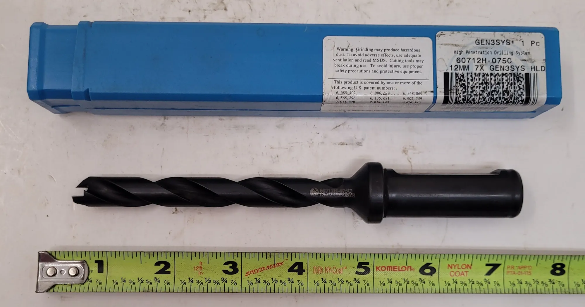 Allied Machine & Engineering #60712H-075C, GEN3SYS drill insert holder, .4724" - .5117" capacity - Image 2
