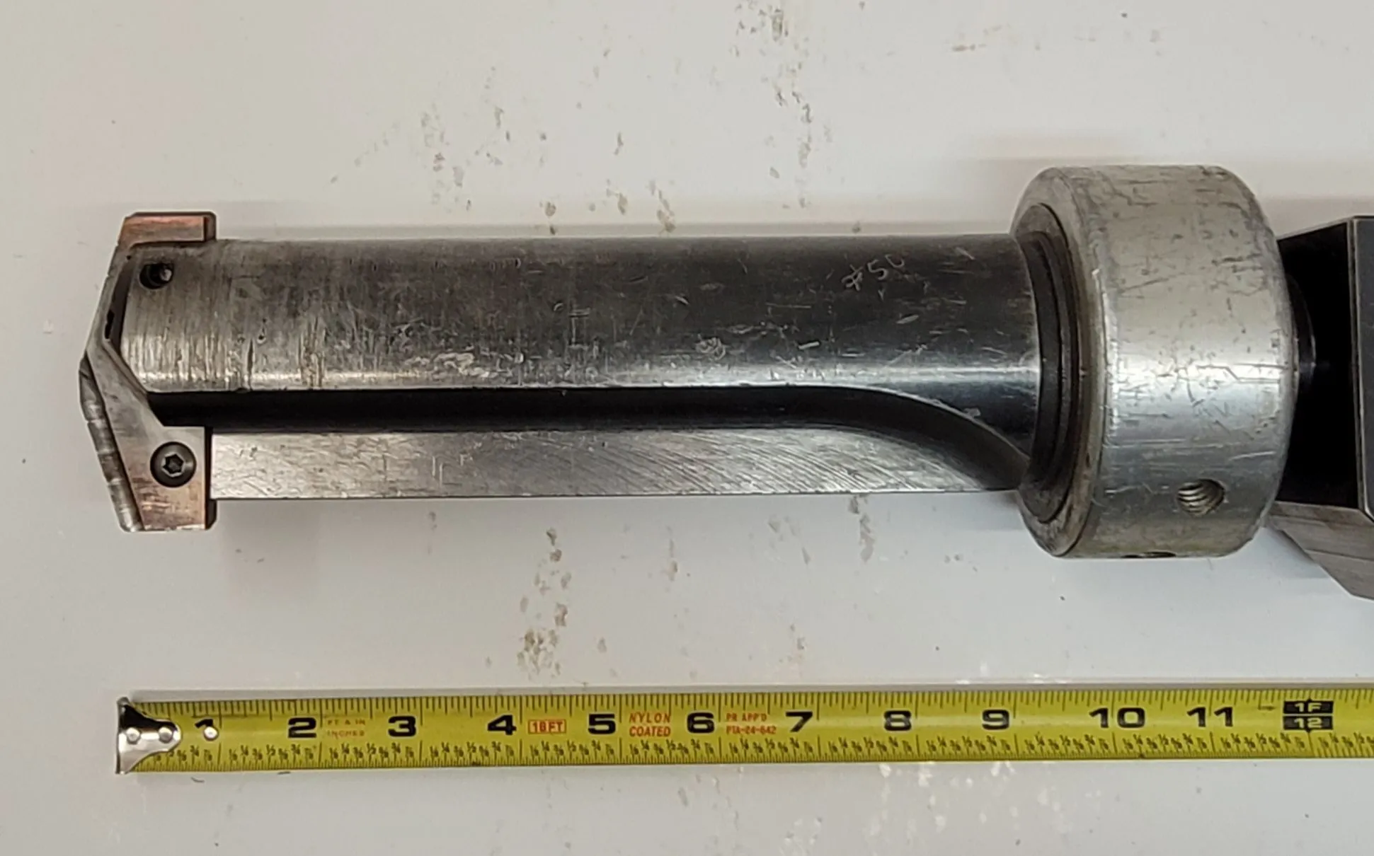 Allied Machine & Engineering #22050S-005I, straight flute insert spade drill, 5MT shank, 2.456" - 3.5079" - Image 6