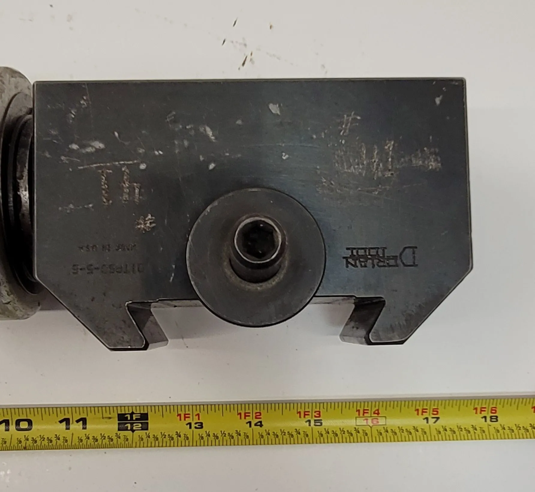 Allied Machine & Engineering #22050S-005I, straight flute insert spade drill, 5MT shank, 2.456" - 3.5079" - Image 7