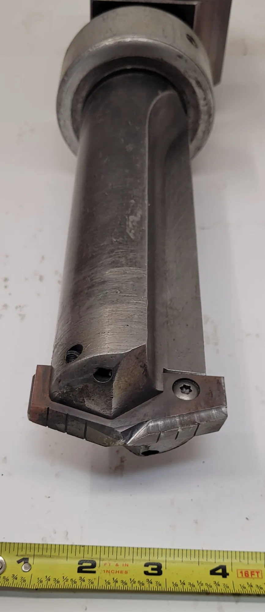 Allied Machine & Engineering #22050S-005I, straight flute insert spade drill, 5MT shank, 2.456" - 3.5079" - Image 9