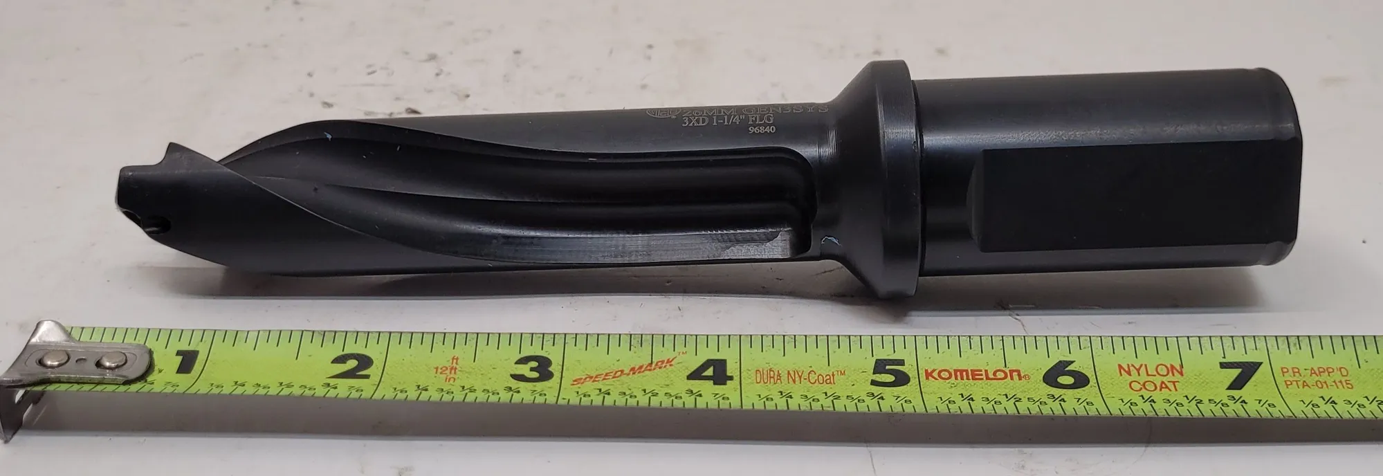 Allied Machine & Engineering #60326S-125F, 26 Series straight flute indexable spade drill, 26 mm, 3XD - Image 6