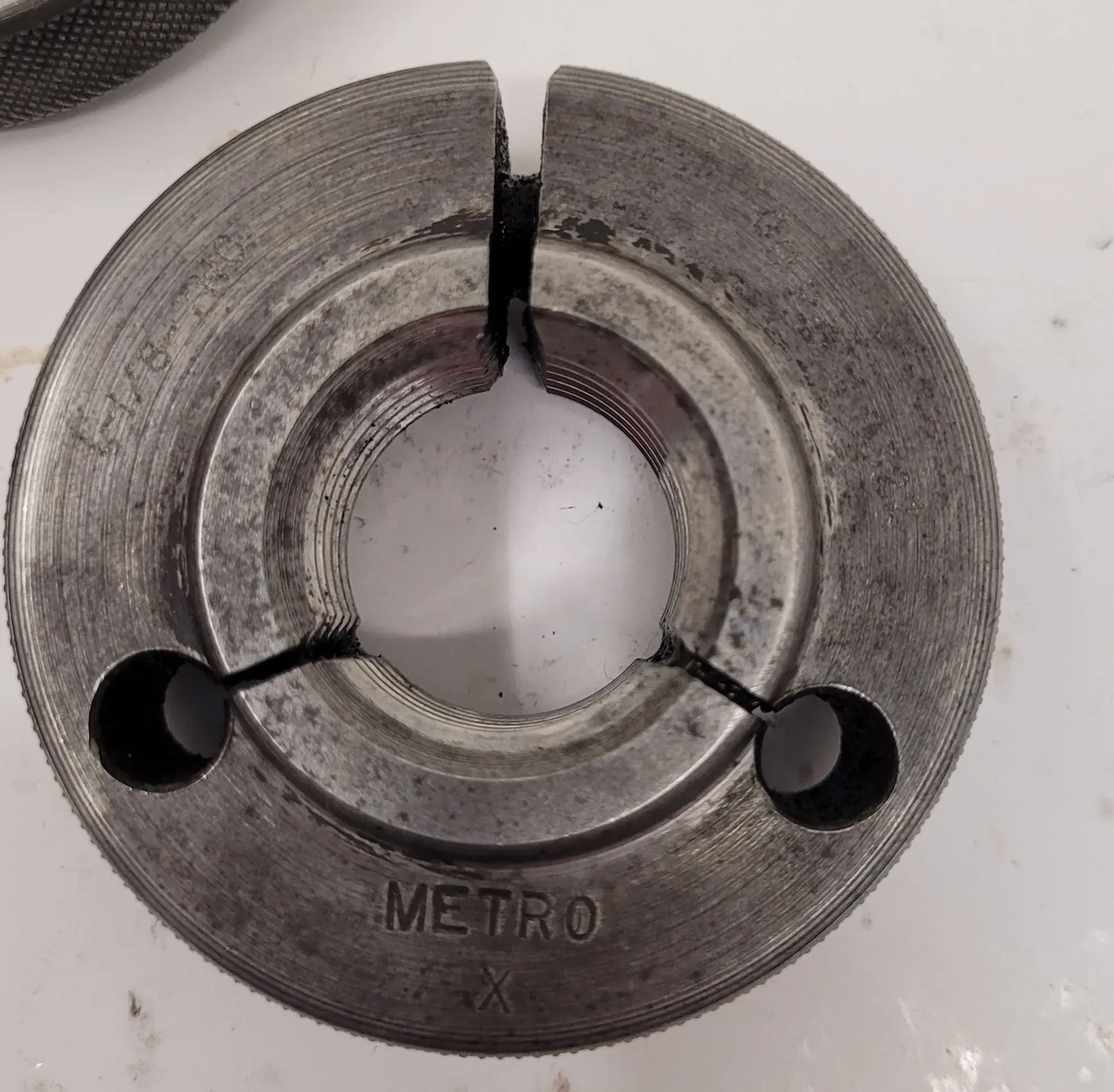 Besly, thread ring gauges, LOT of 3, various sizes - Image 4