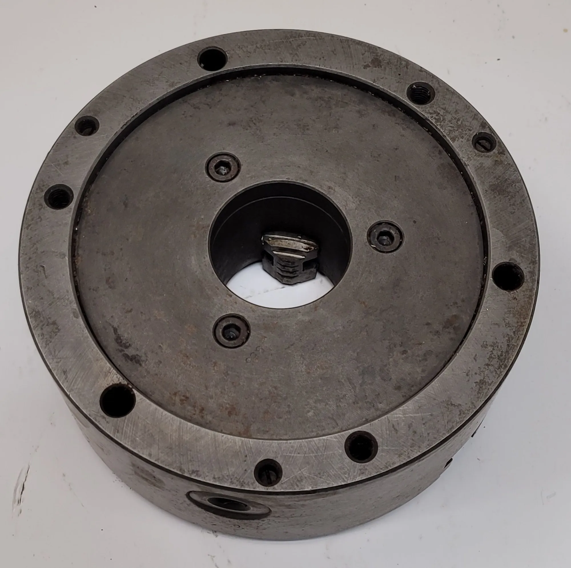 8" Bison, 3-jaw universal scroll lathe chuck, 2,500 max RPM - Image 4