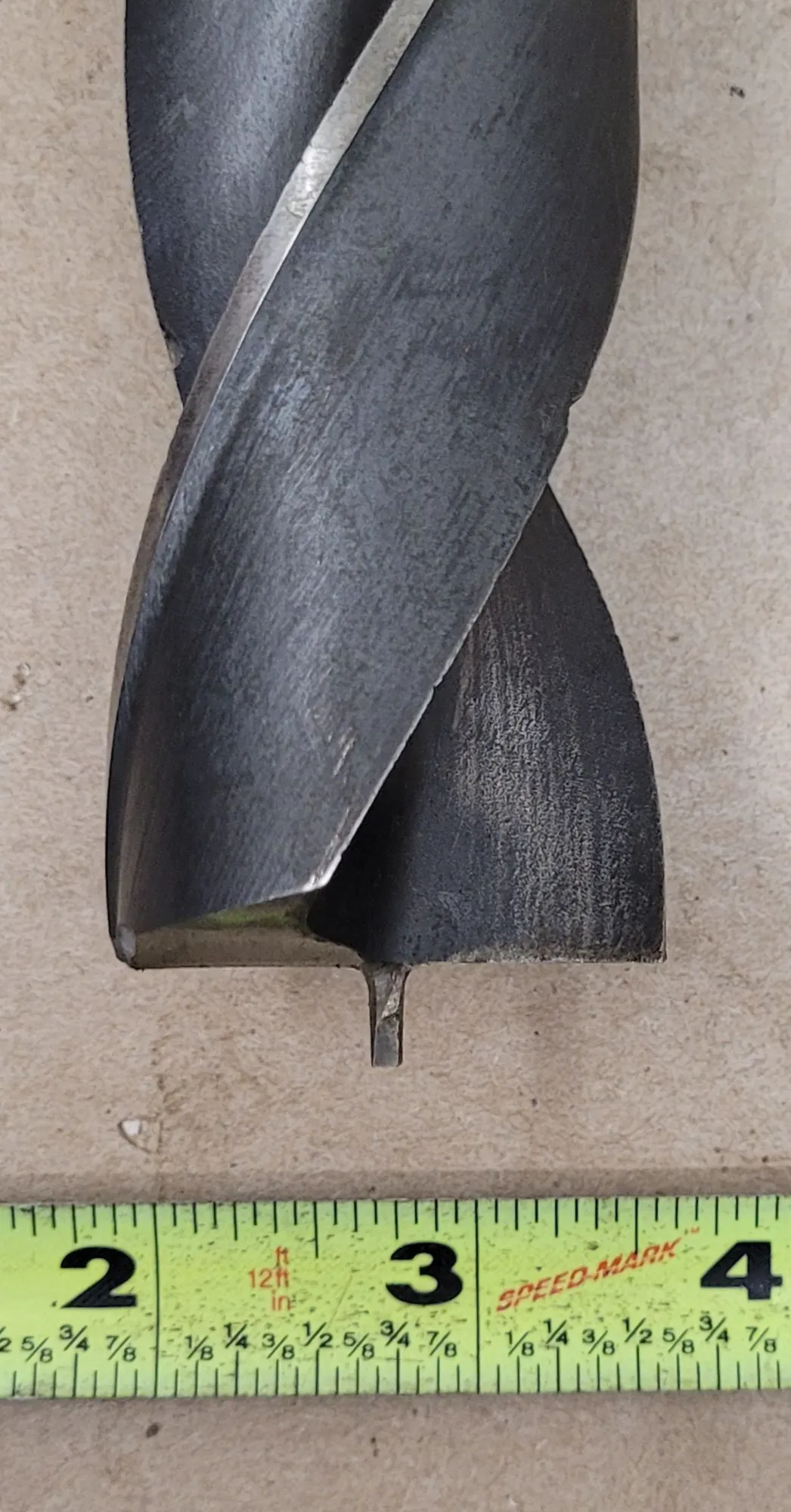 Cle-Forge, 1-39/64" HSS twist drill, 4MT taper shank, 11" OAL, 5" flute length - Image 5