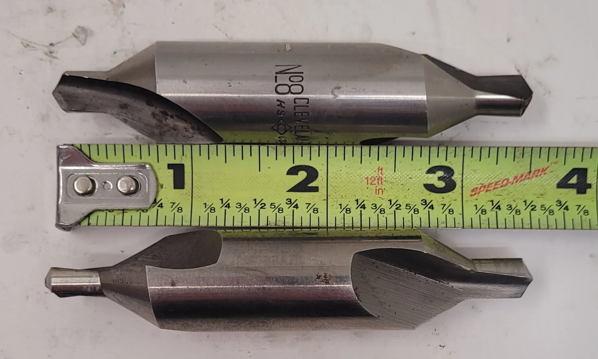 Cleveland, combined drill and countersink set, #8 and #5, HSS, 60° angle - Image 3