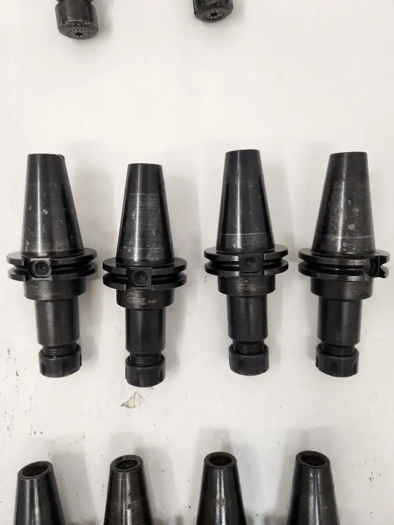 Command, CAT 40 ER20 collet chucks, LOT of 4, 4" projection - Image 1