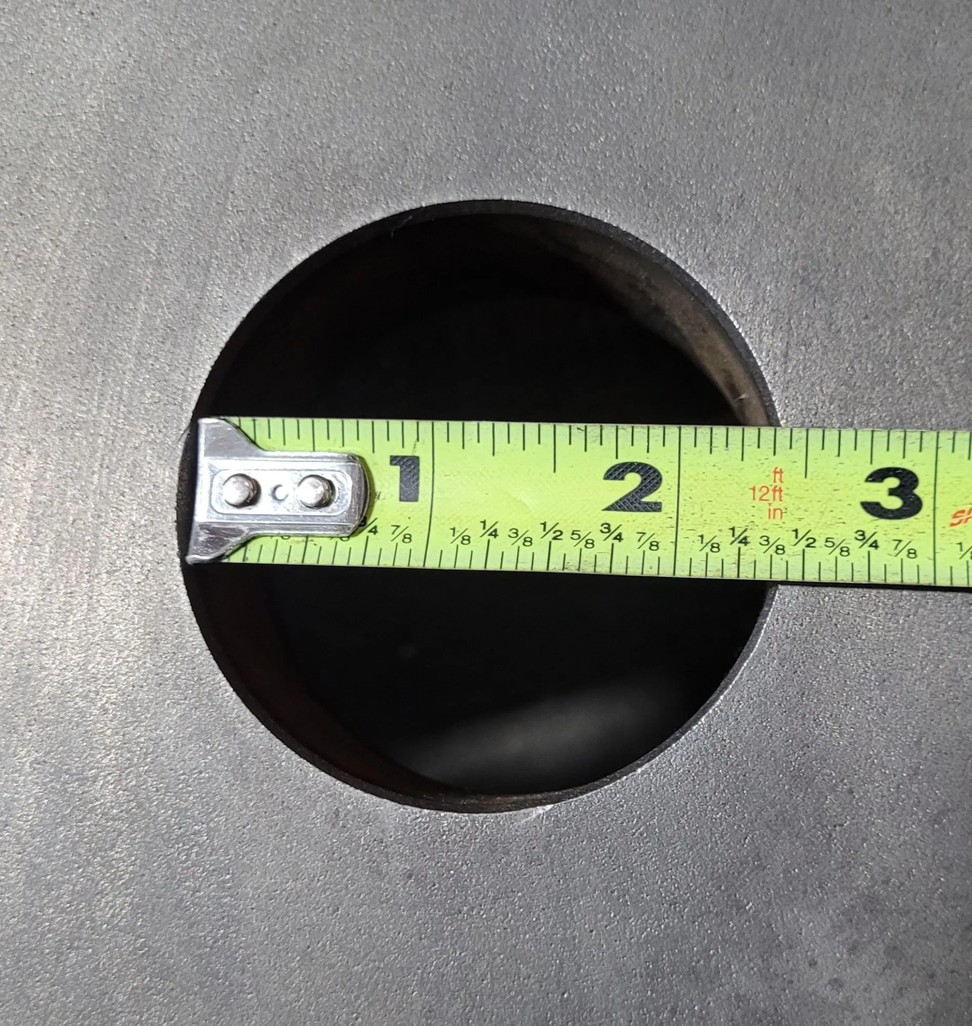 22" lathe face plate, D1-6 mount, 2-1/2" thru hole, 6 pins - Image 3