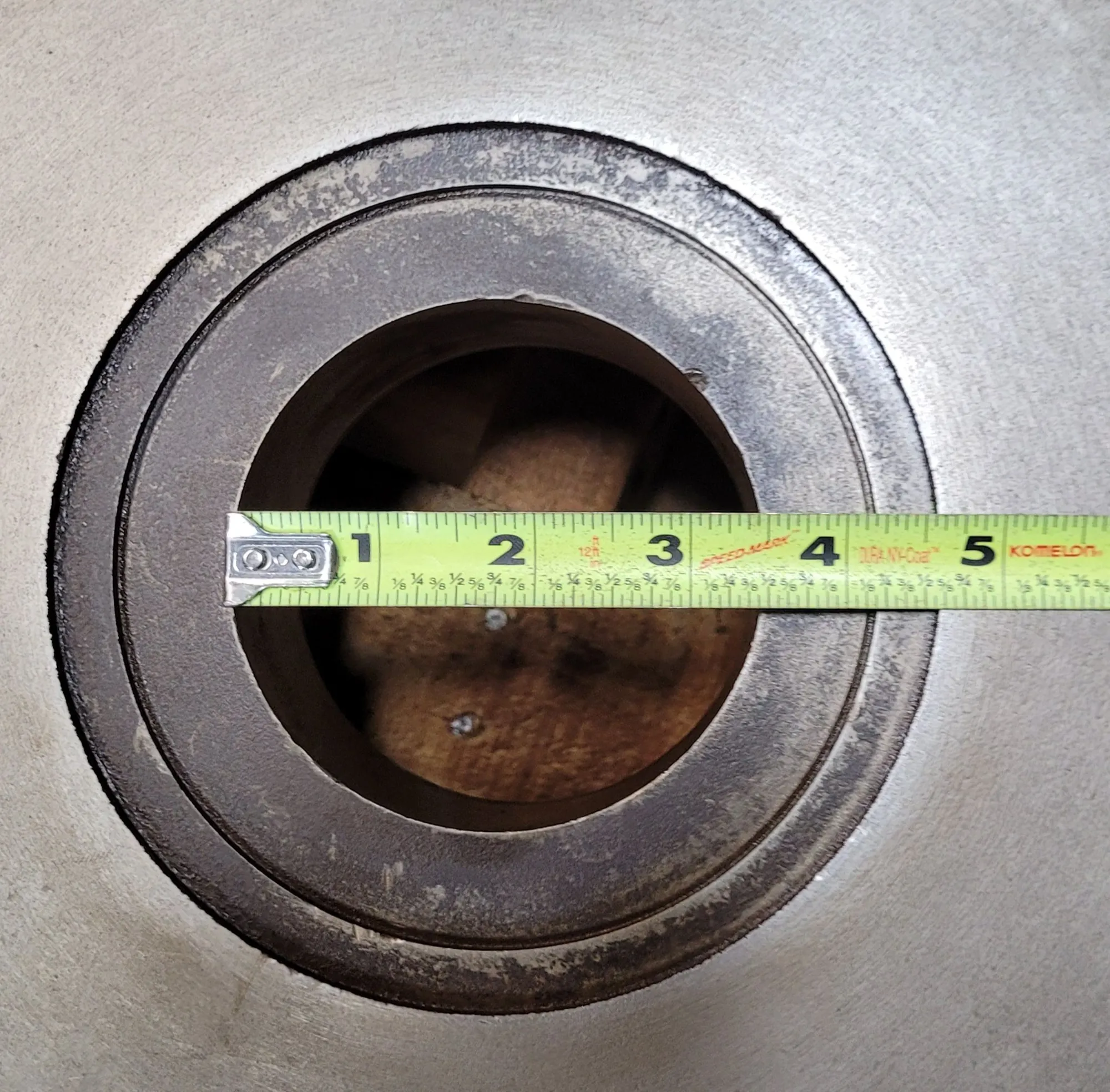 24" lathe face plate, D1-8 mount, 3 pins, 3-1/2" thru hole - Image 8