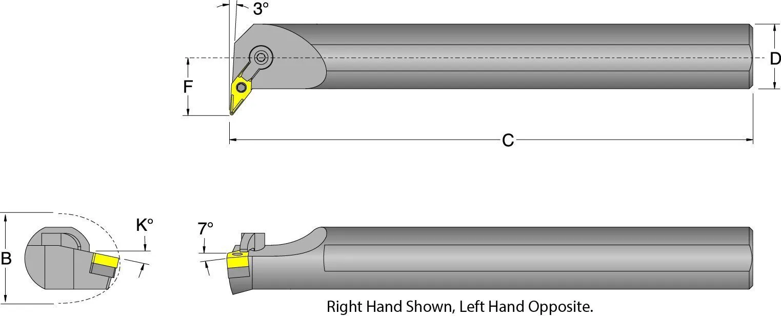 Dorian #S24U-MVUNR-3, boring bar - Image 6