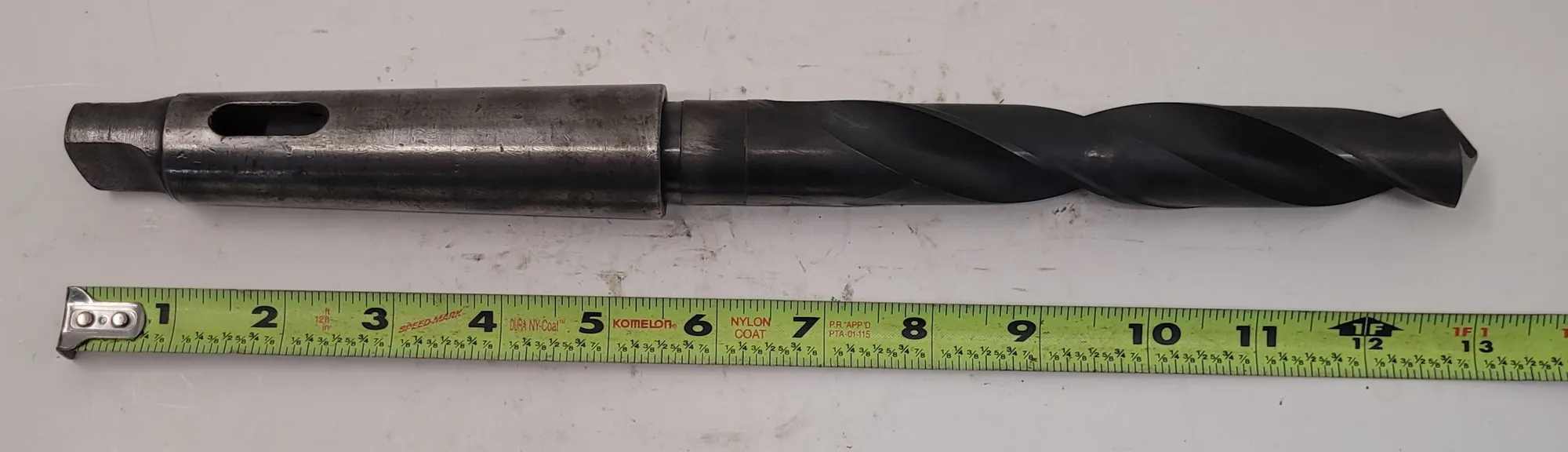 Drill America, taper shank twist drill, 1" HSS, 3MT, w/4MT sleeve, 2 flutes, right hand - Image 7