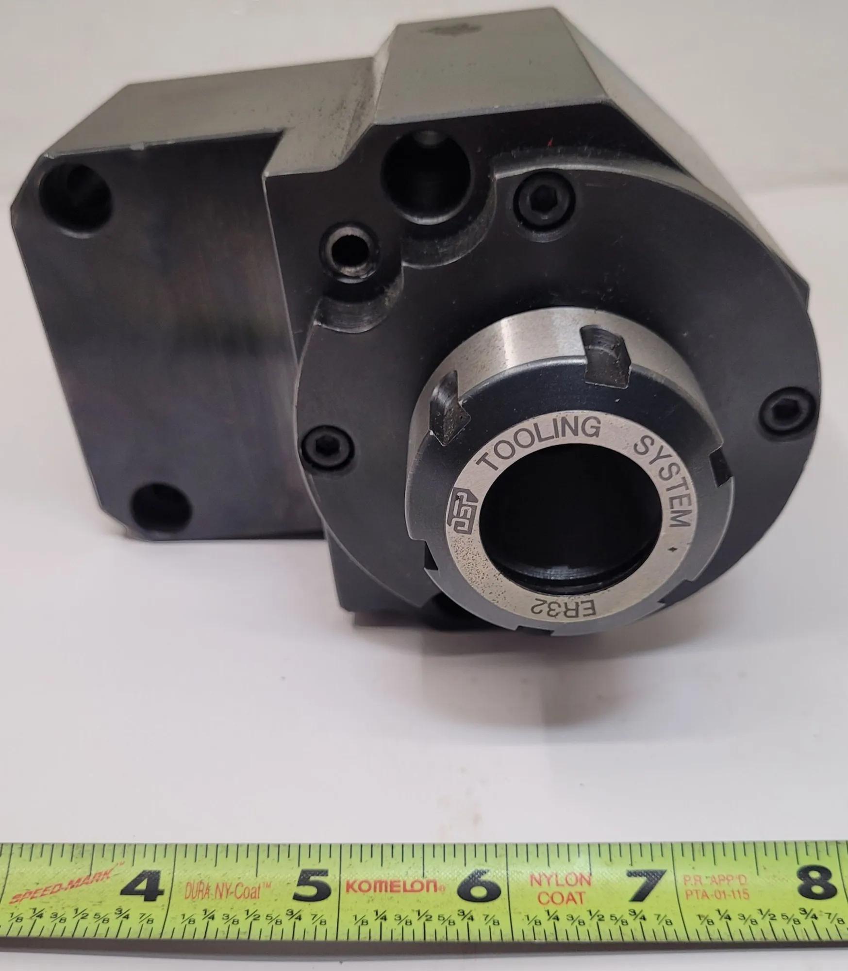 DSP Tooling Systems, VDI 60 offset live tool holder, w/ER32 collet holder - Image 4