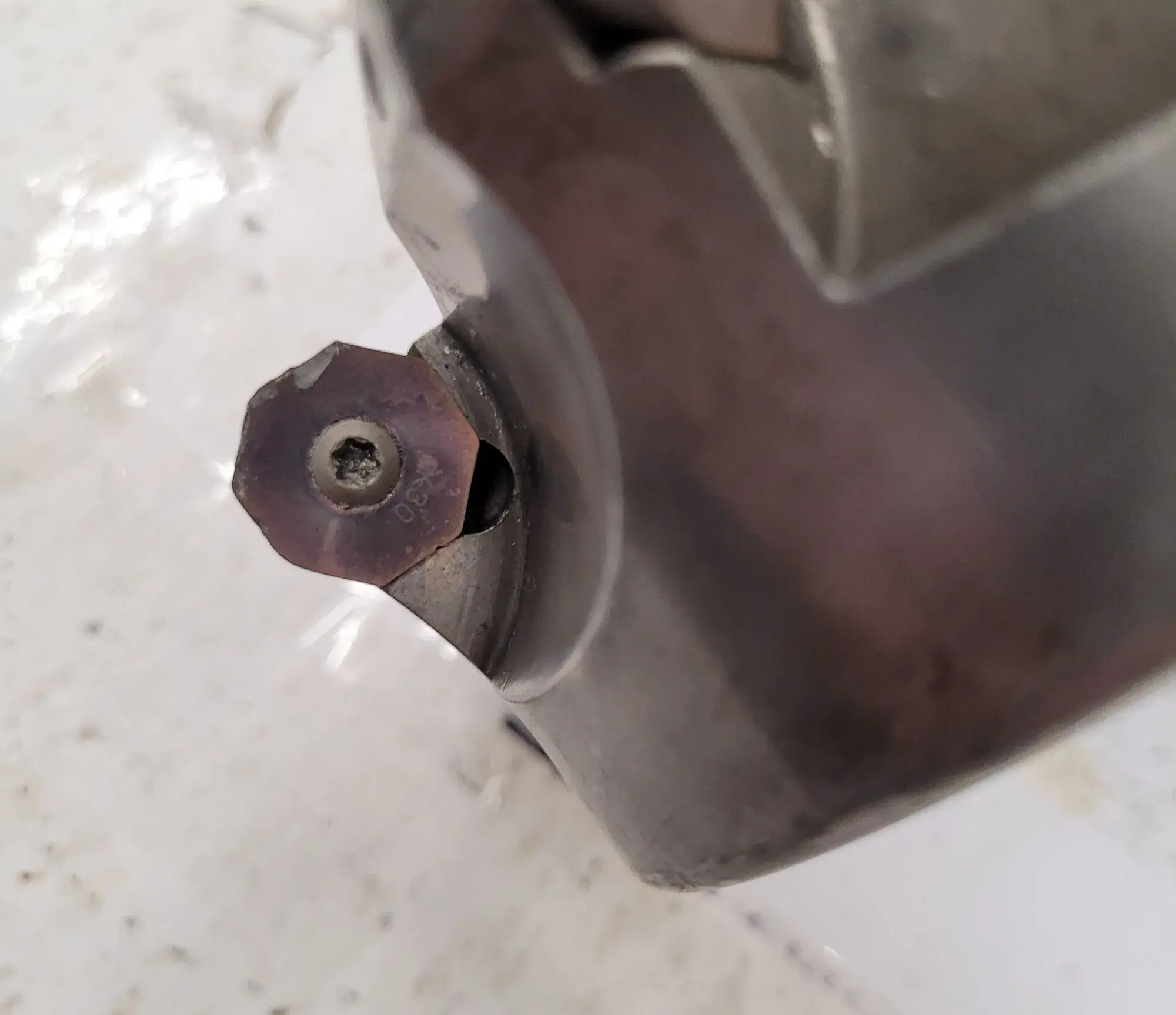 Dynashear #HVSM600X200R6-7, shear blade, 6" diameter, 2" height, 2.75" face hole, 2" hub hole - Image 3