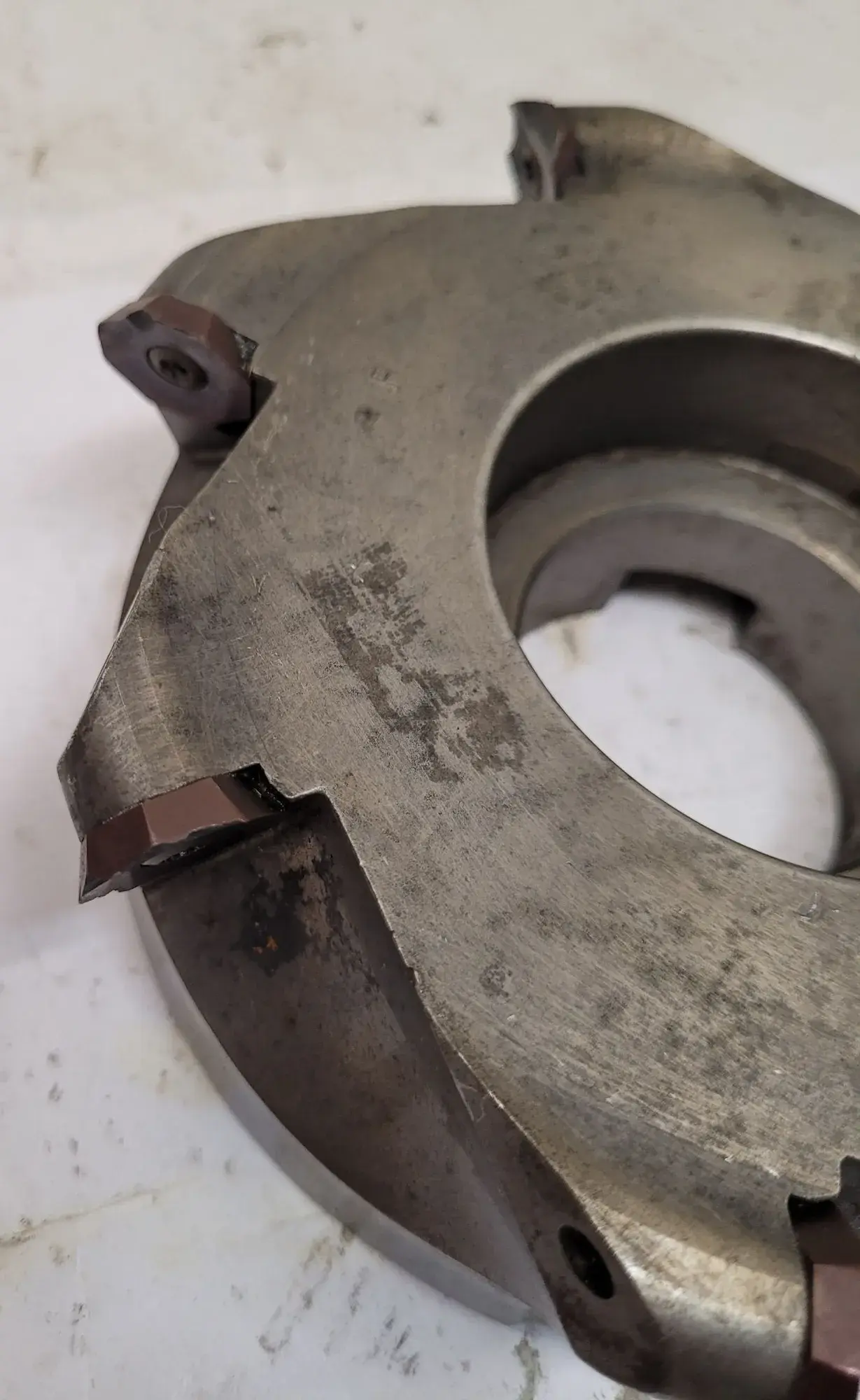 Dynashear #HVSM600X200R6-7, shear blade, 6" diameter, 2" height, 2.75" face hole, 2" hub hole - Image 9