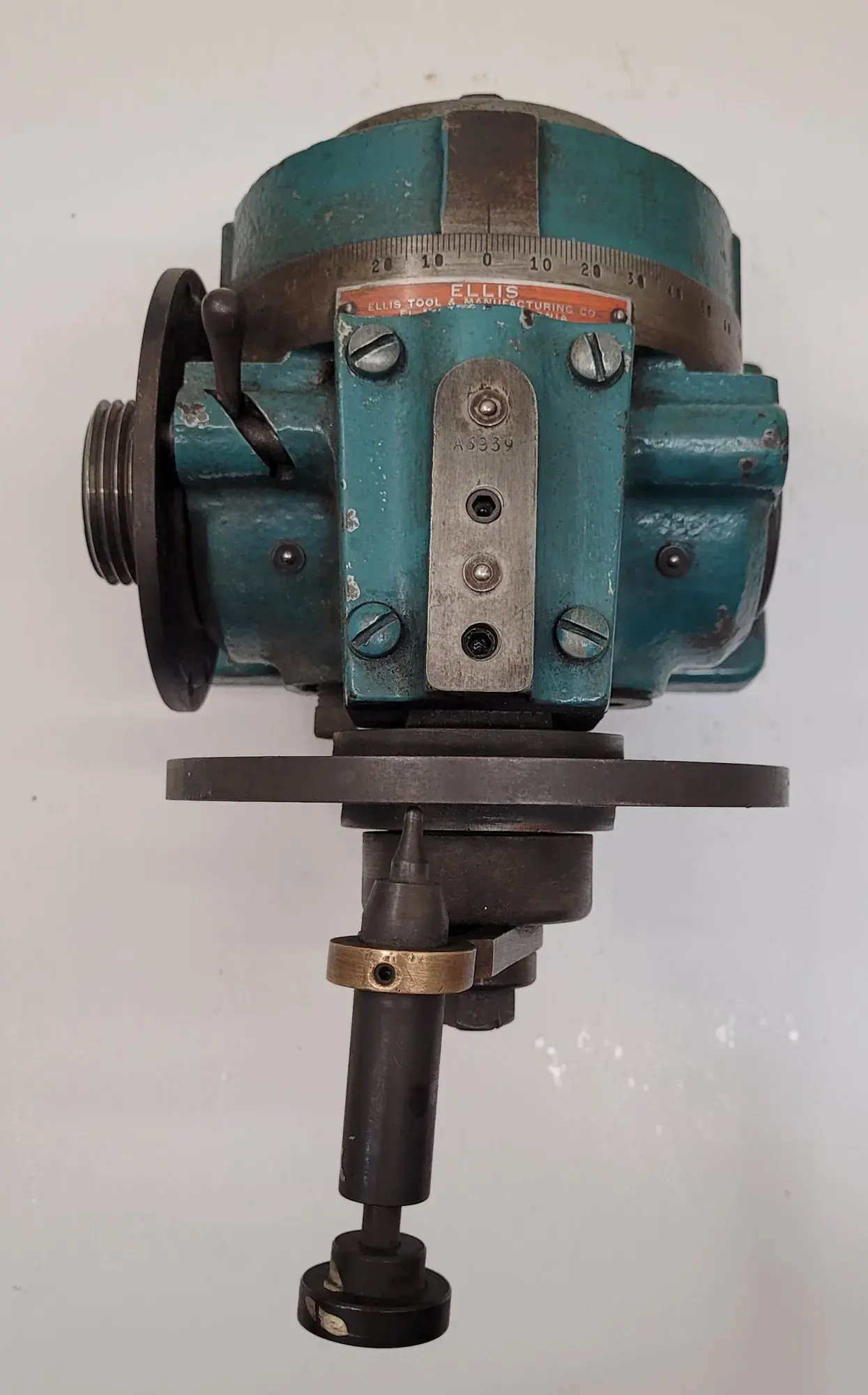 Ellis, dividing indexing head, 4" chuck capacity - Image 3