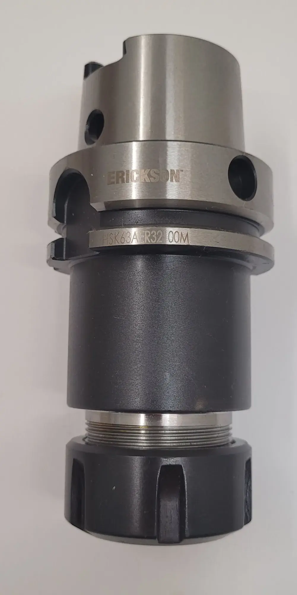 Erickson #HSK63AER32100M, HSK63A ER32 collet chuck, 100 mm gage length (2 available) - Image 2