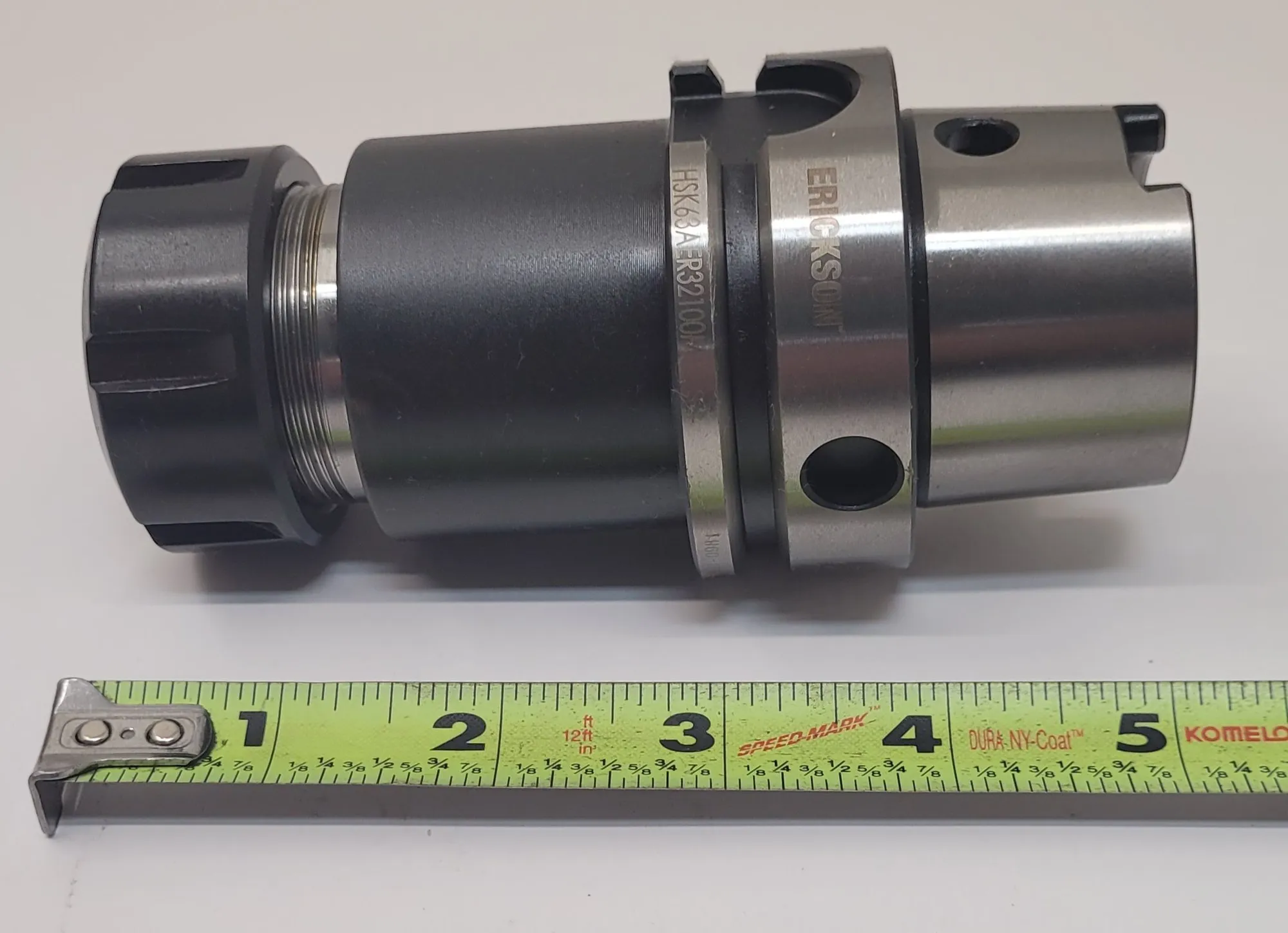 Erickson #HSK63AER32100M, HSK63A ER32 collet chuck, 100 mm gage length (2 available) - Image 6