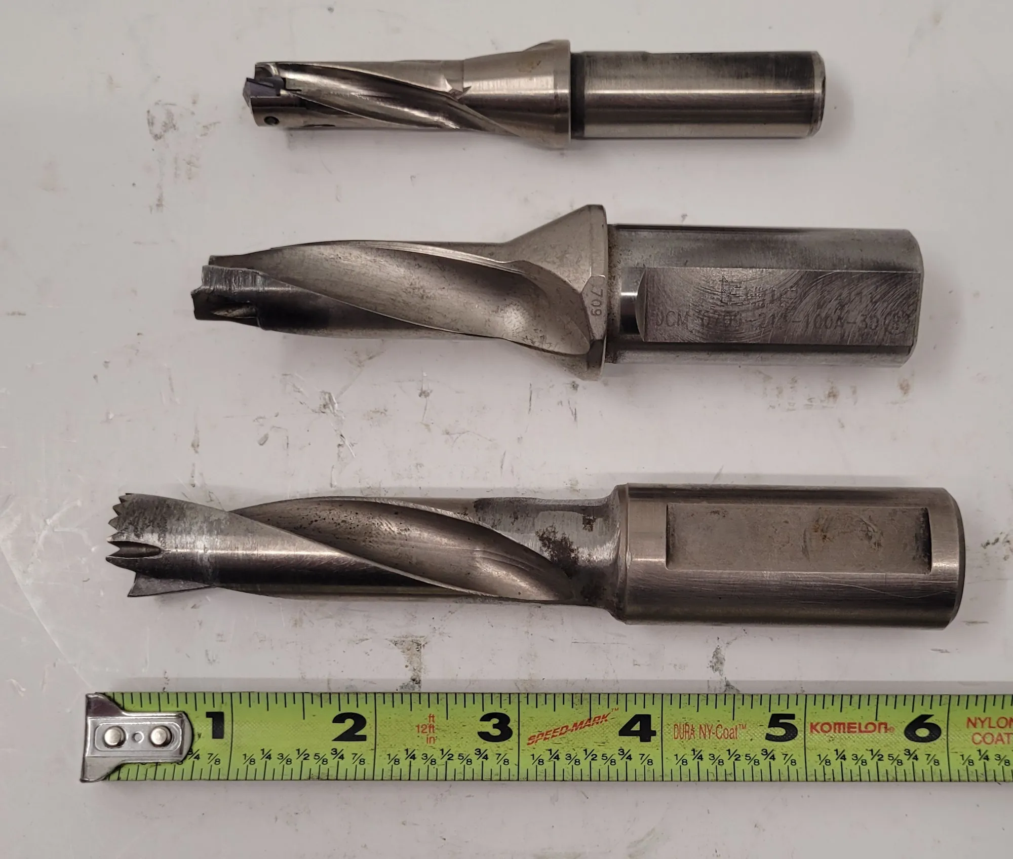 Iscar, indexable drills, LOT of 3, 4.37", 5" and 5.75" OAL, 2 flutes each - Image 9
