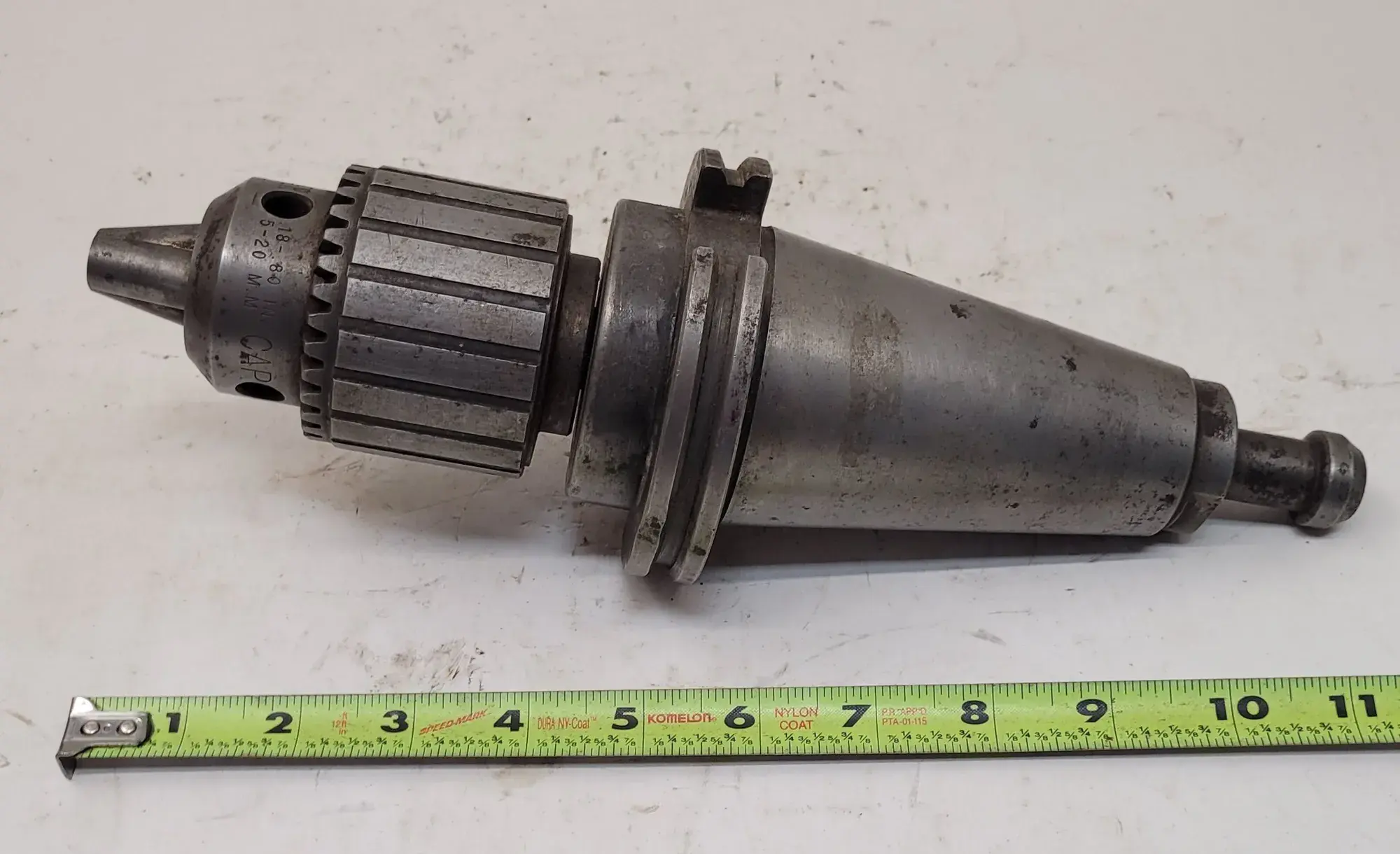Jacobs #36, taper drill chuck, 3JT, .18" - .80" (5-20 mm) capacity, w/CAT 50 holder - Image 1