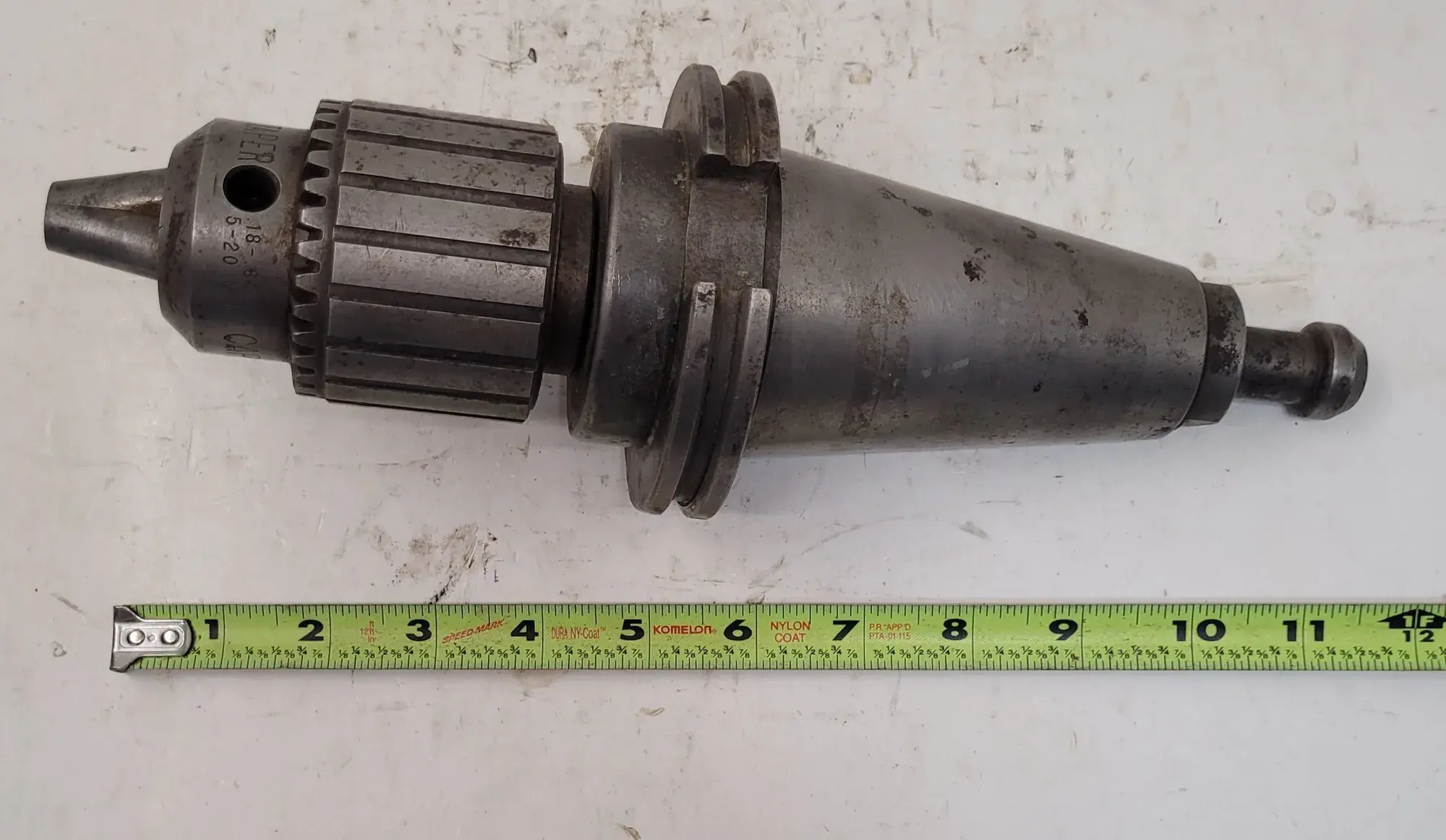 Jacobs #36, taper drill chuck, 3JT, .18" - .80" (5-20 mm) capacity, w/CAT 50 holder - Image 2
