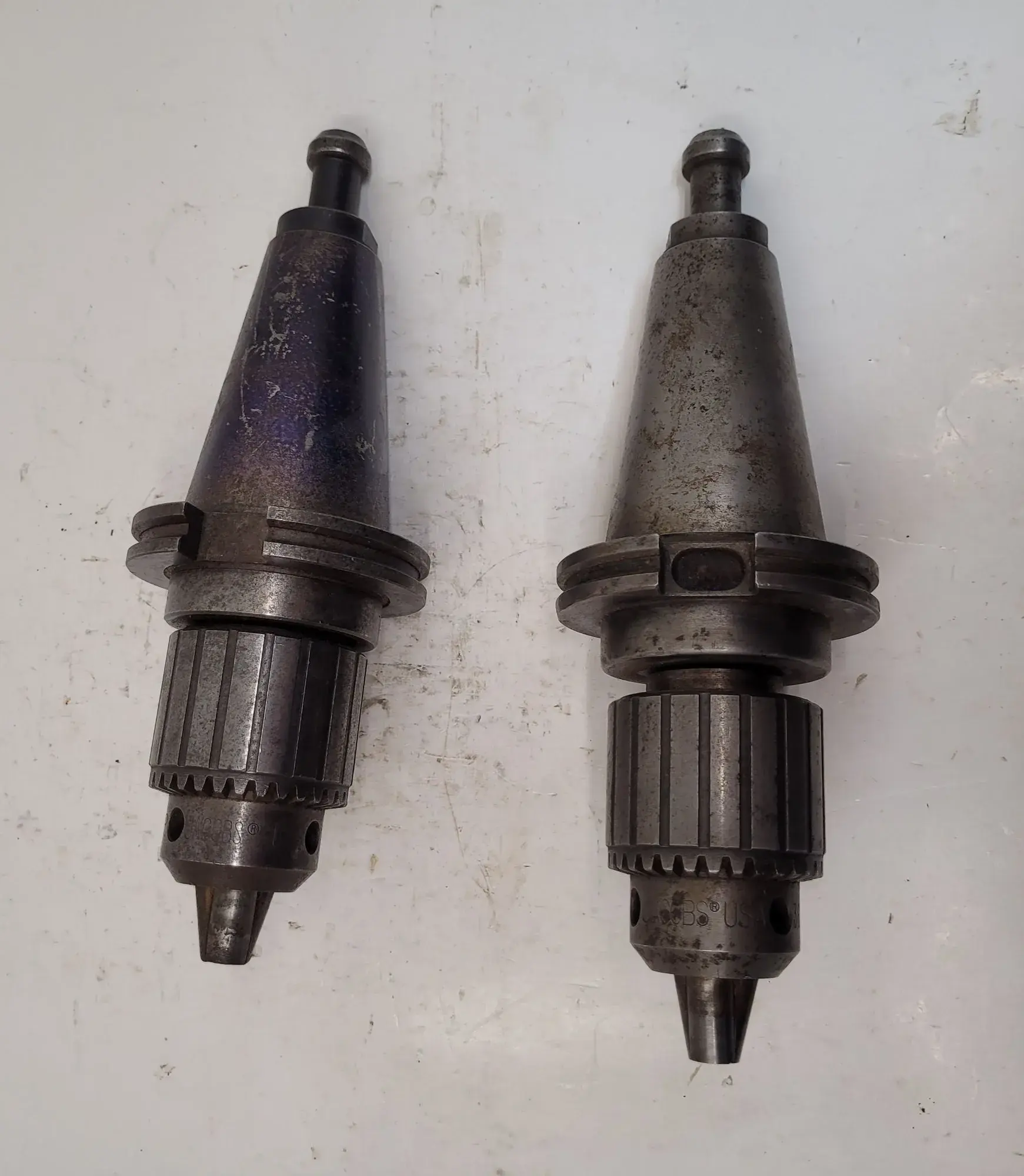 Jacobs #36, taper drill chuck, 3JT, .18" - .80" (5-20 mm) capacity, w/CAT 50 holder - Image 3