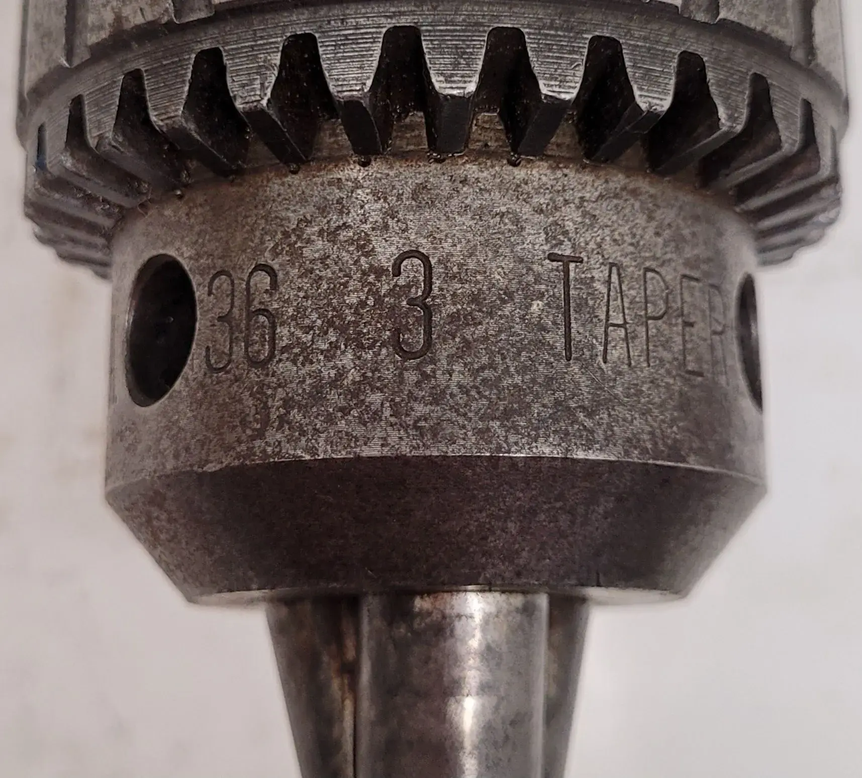 Jacobs #36, taper drill chuck, 3JT, .18" - .80" (5-20 mm) capacity, w/CAT 50 holder - Image 10