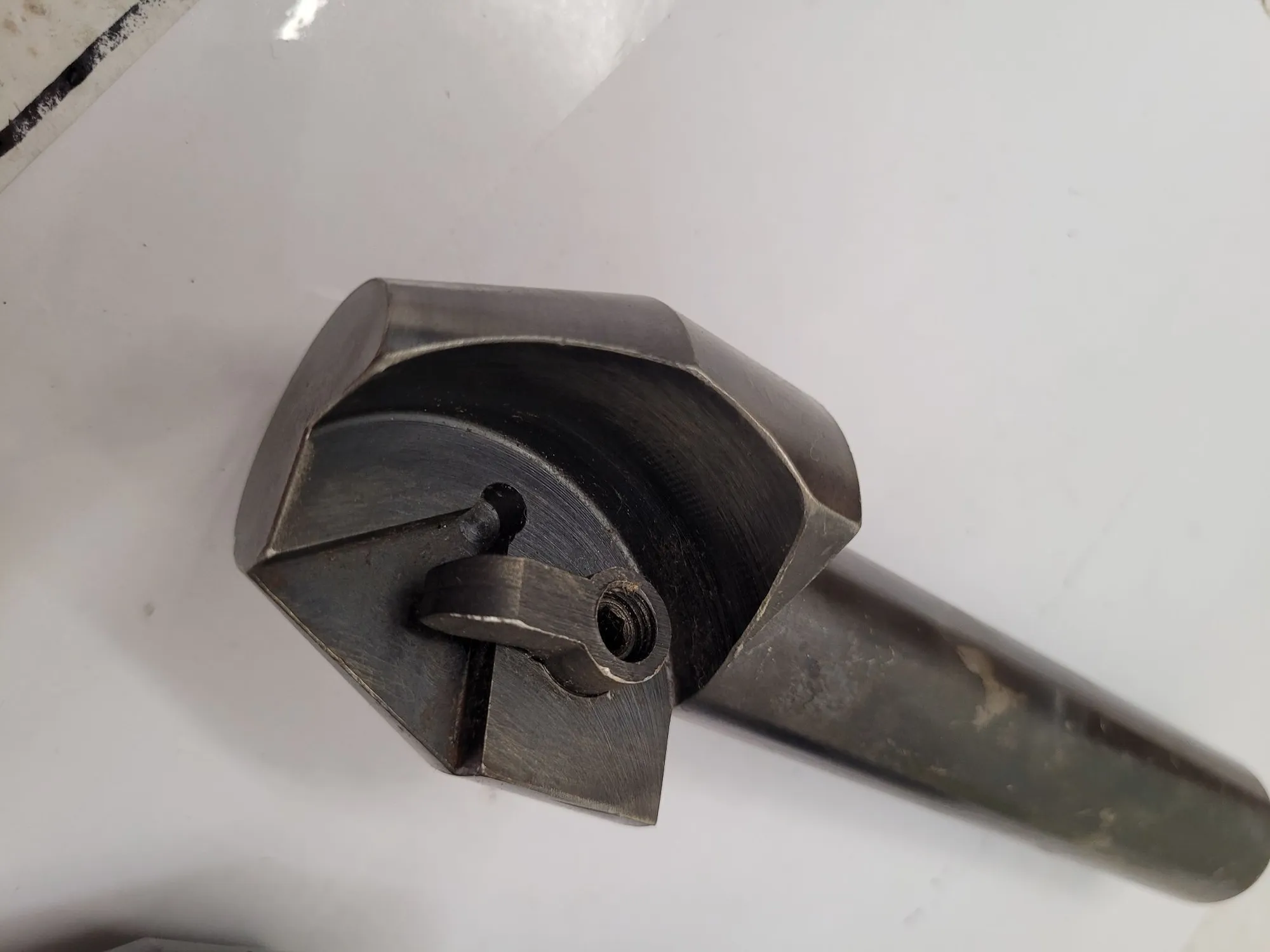 K Tool #A-5807-1, indexable carbide countersink, 1" shank, 6.25" OAL - Image 5