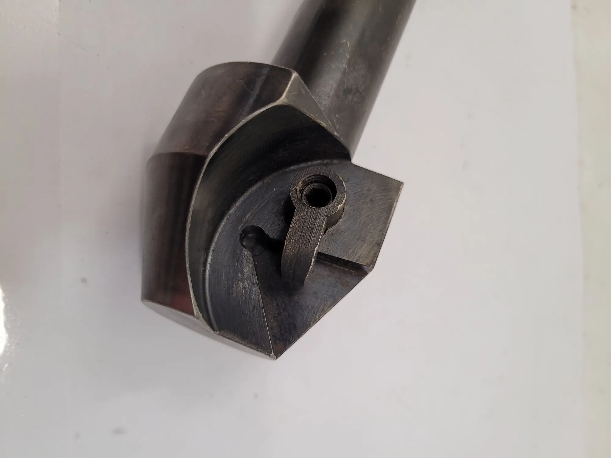 K Tool #A-5807-1, indexable carbide countersink, 1" shank, 6.25" OAL - Image 7