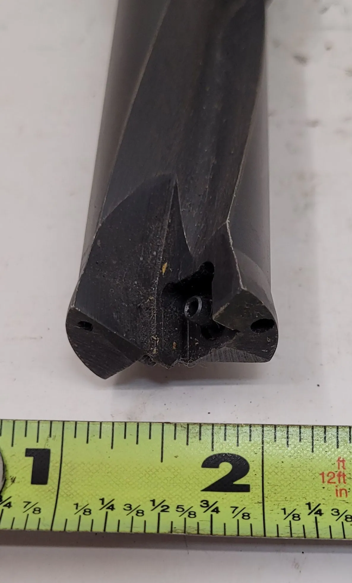 Kendex #270-0112, Metcut indexable carbide coolant drill, 1-1/8" diameter, 1-1/4" shank, 8.125" OAL - Image 7