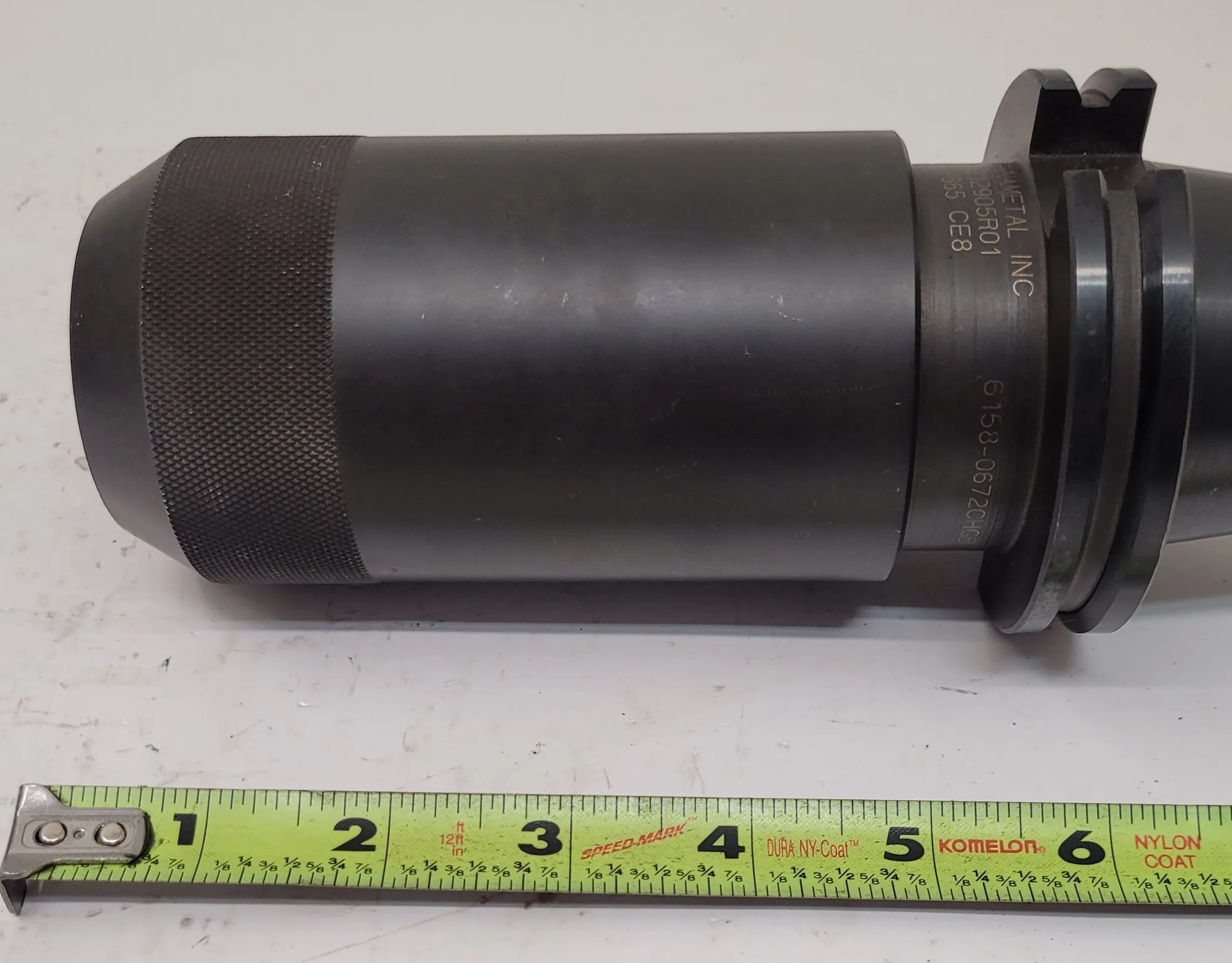 Kennametal #212905R01, CAT 45 tool holder, 9.25" OAL, 6" GA, 2.63" BD, 1.25" AD - Image 4