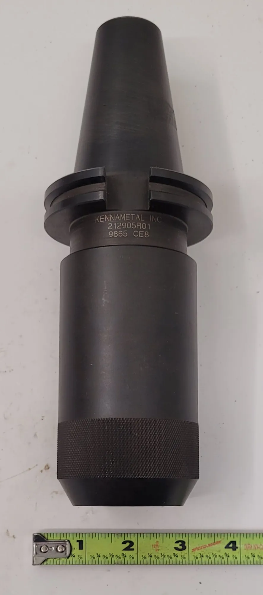 Kennametal #212905R01, CAT 45 tool holder, 9.25" OAL, 6" GA, 2.63" BD, 1.25" AD - Image 7