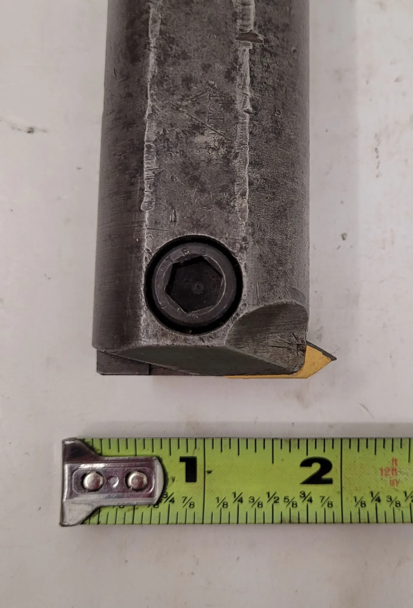 Kennametal, boring bar, 1.5" shank, 12" OAL, 1.68" bore head, w/threading insert head - Image 7