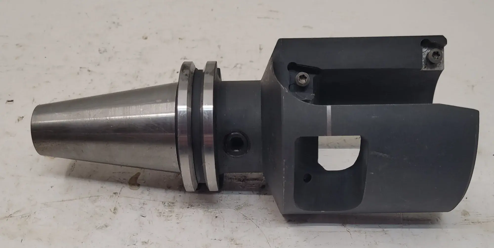 Kennametal #CB1074355, CAT 40 tool holder, tapered shank, 7.750" OAL, 5" projection - Image 7