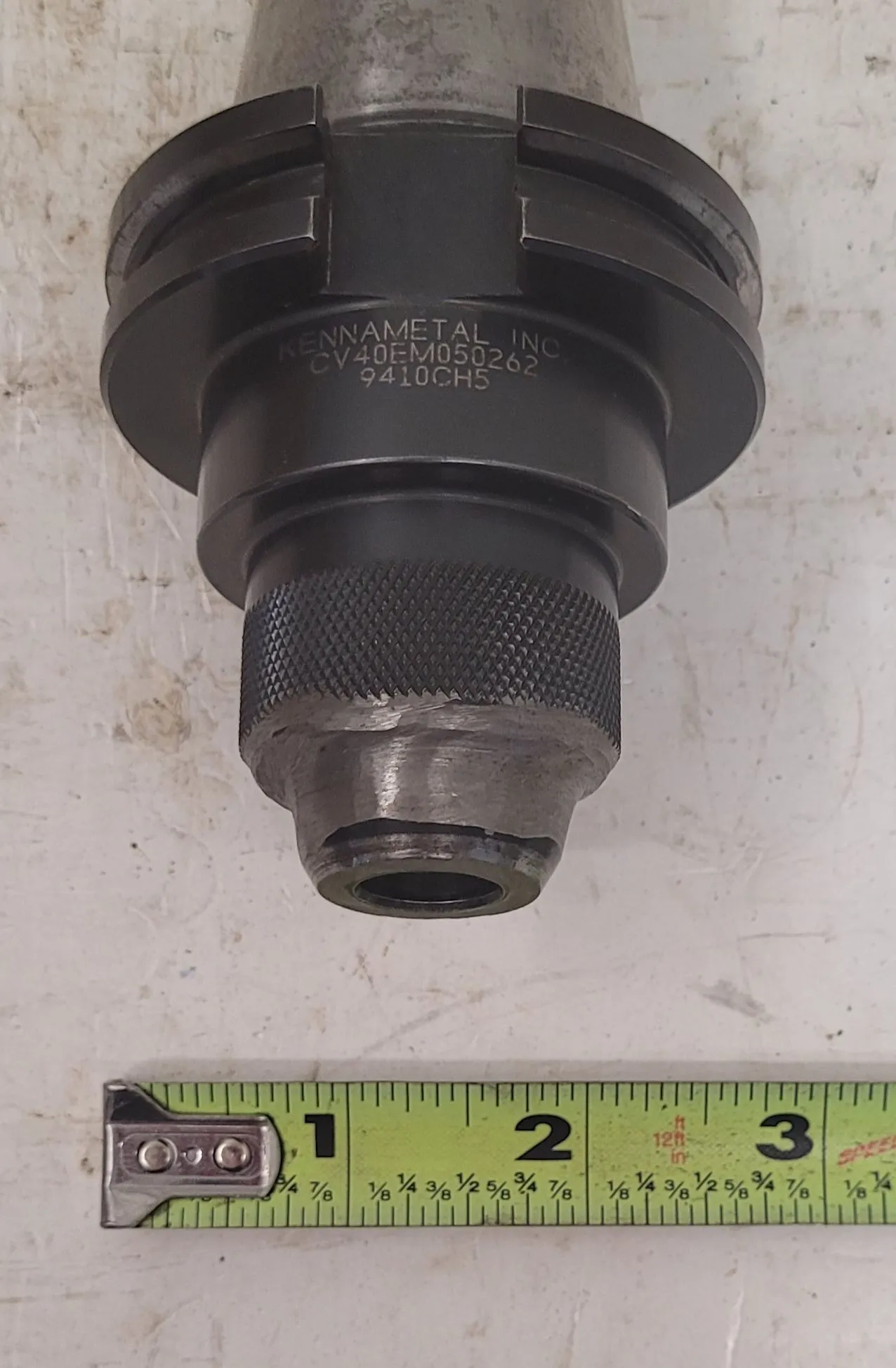 Kennametal #CV40EM050262, CAT 40 end mill holder - Image 7
