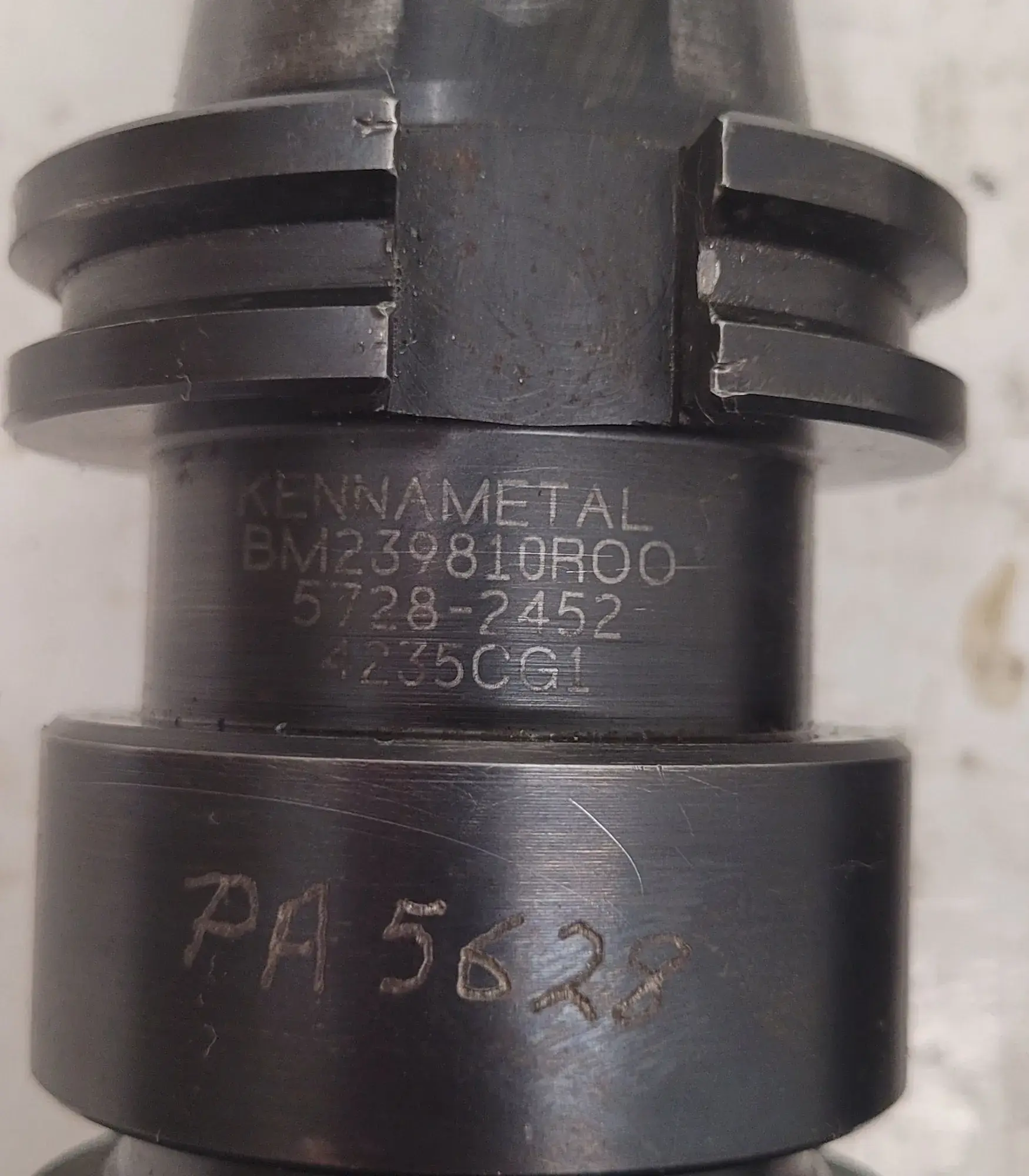 Kennametal #BM239810R00, collet chuck, 7" OAL, 2.25" body diameter, 1" bore diameter - Image 4