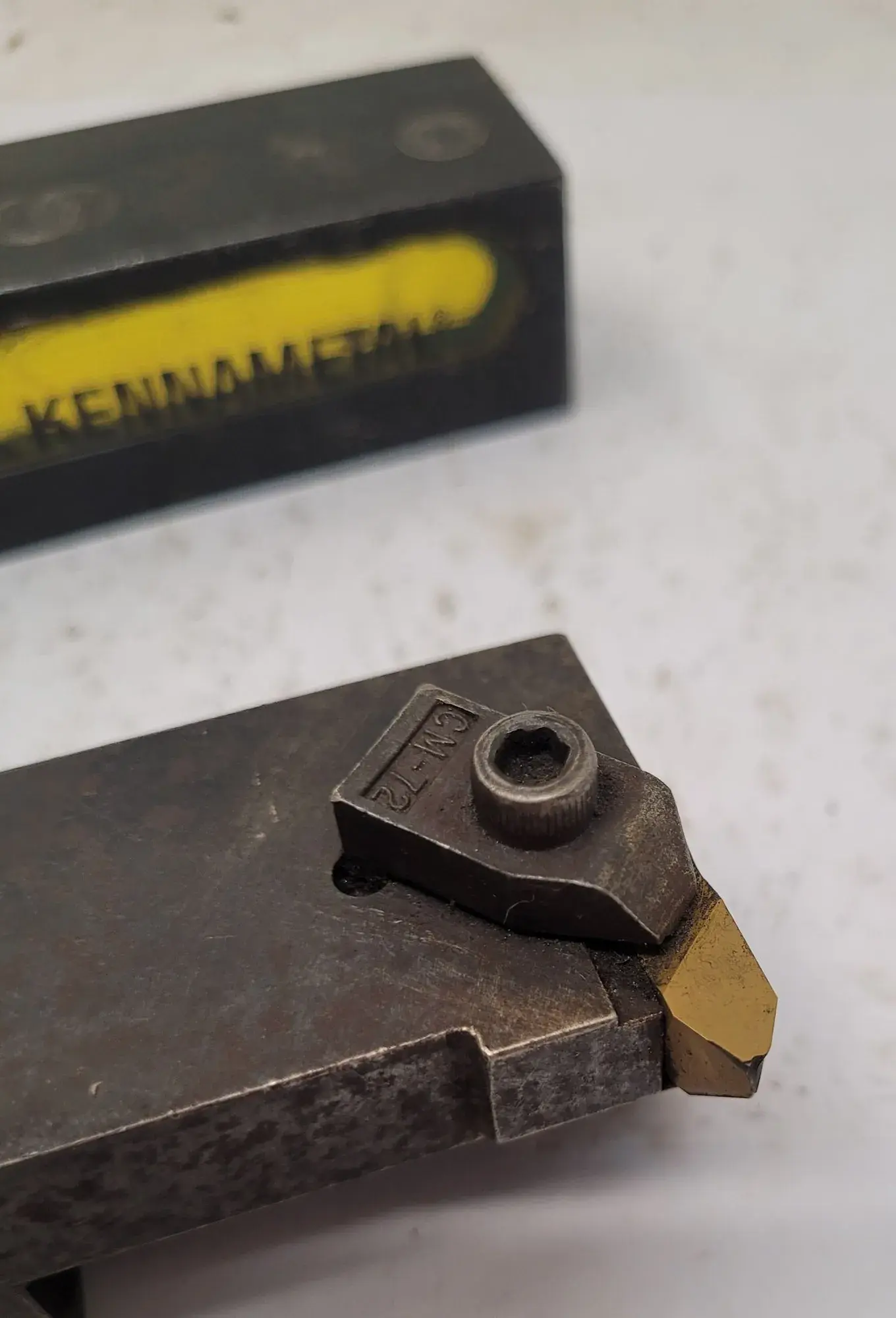 Kennametal #NEL-204D and #NER-204D, tool holders, LOT of 2, 1.25" shank, 6" tool length - Image 3