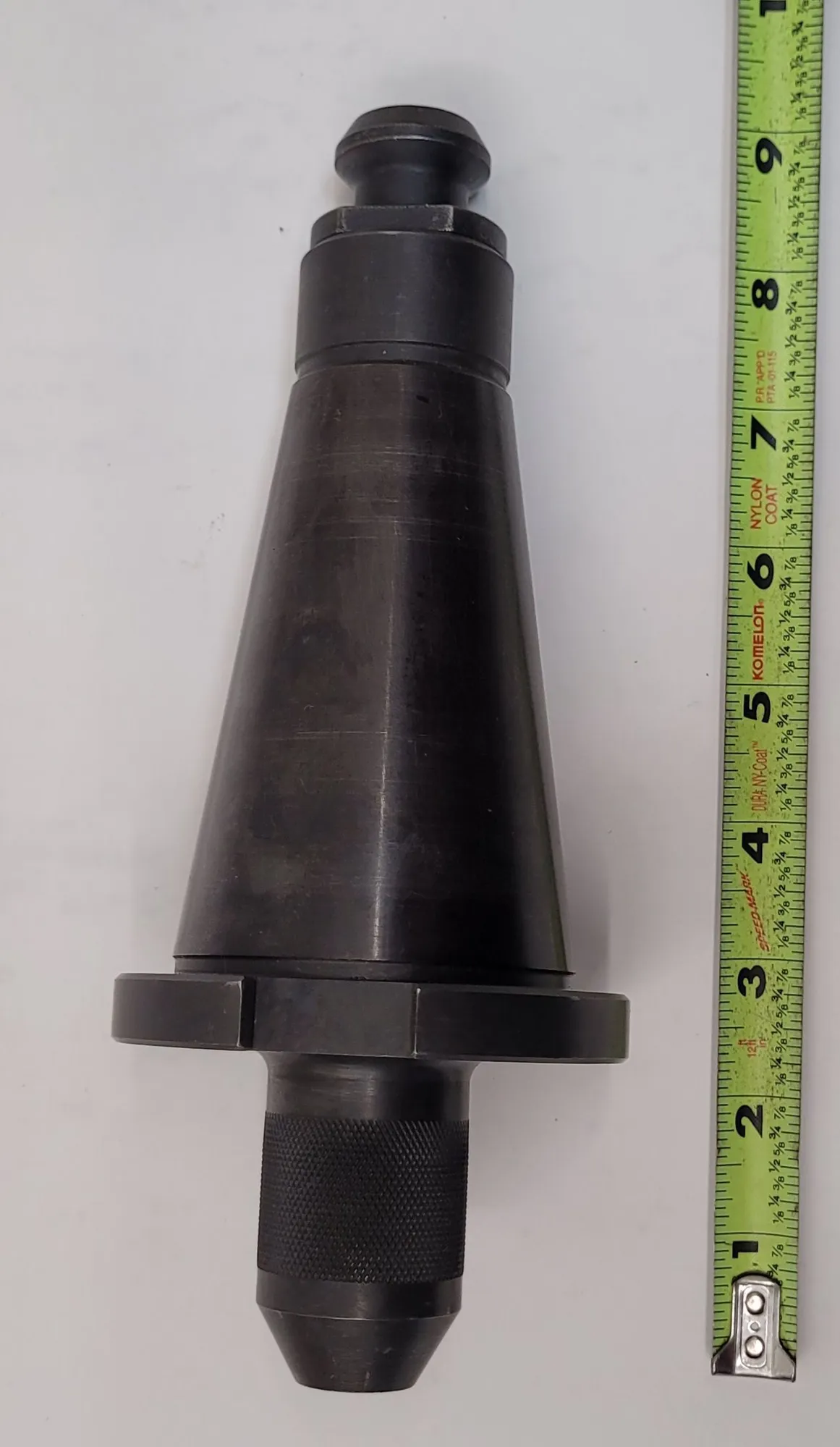 Kennametal #QC50EM050275, NMTB50 end mill holder, 1/2" size, 9" OAL, 7-3/4" length w/o button - Image 6