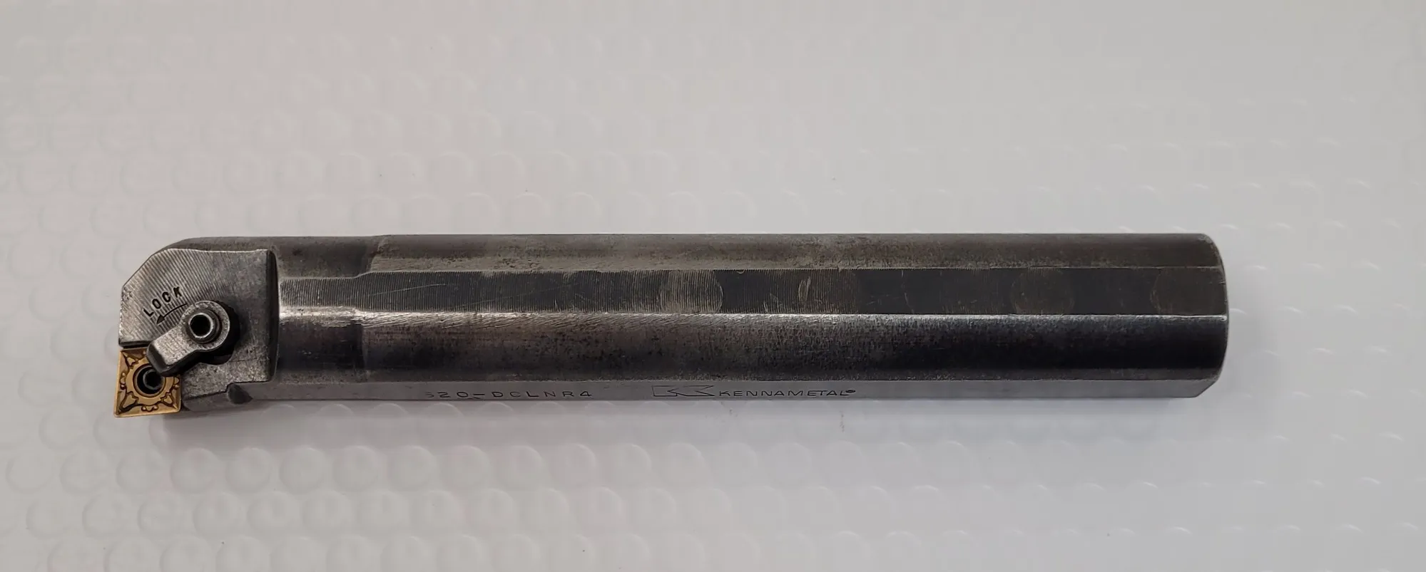 Kennametal #S20-DCCLNR4 NF1, indexable insert boring bar, 1.25" shank, 8" OAL - Image 5